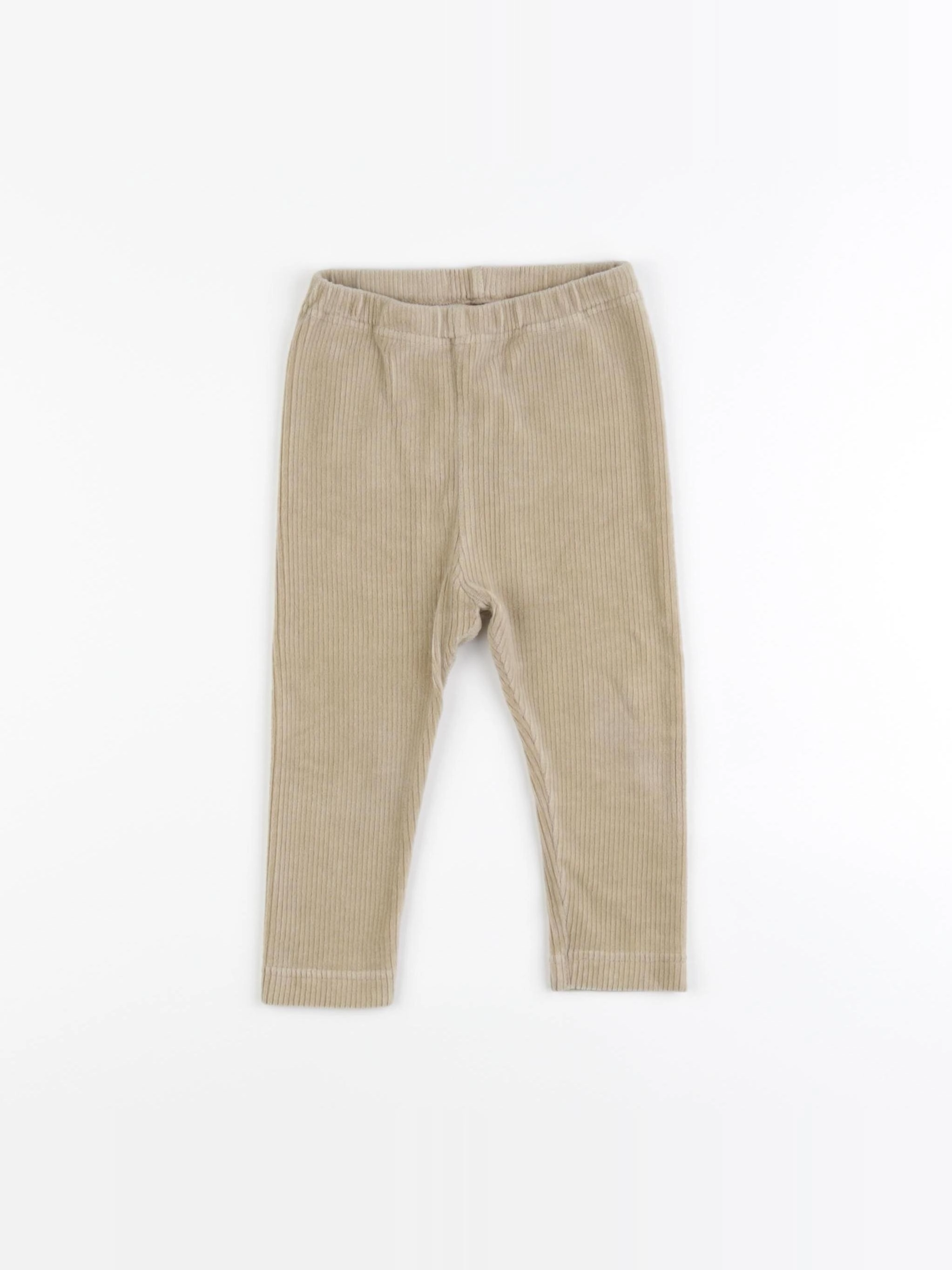 Uniqlo - legging beige - 12/18 mois