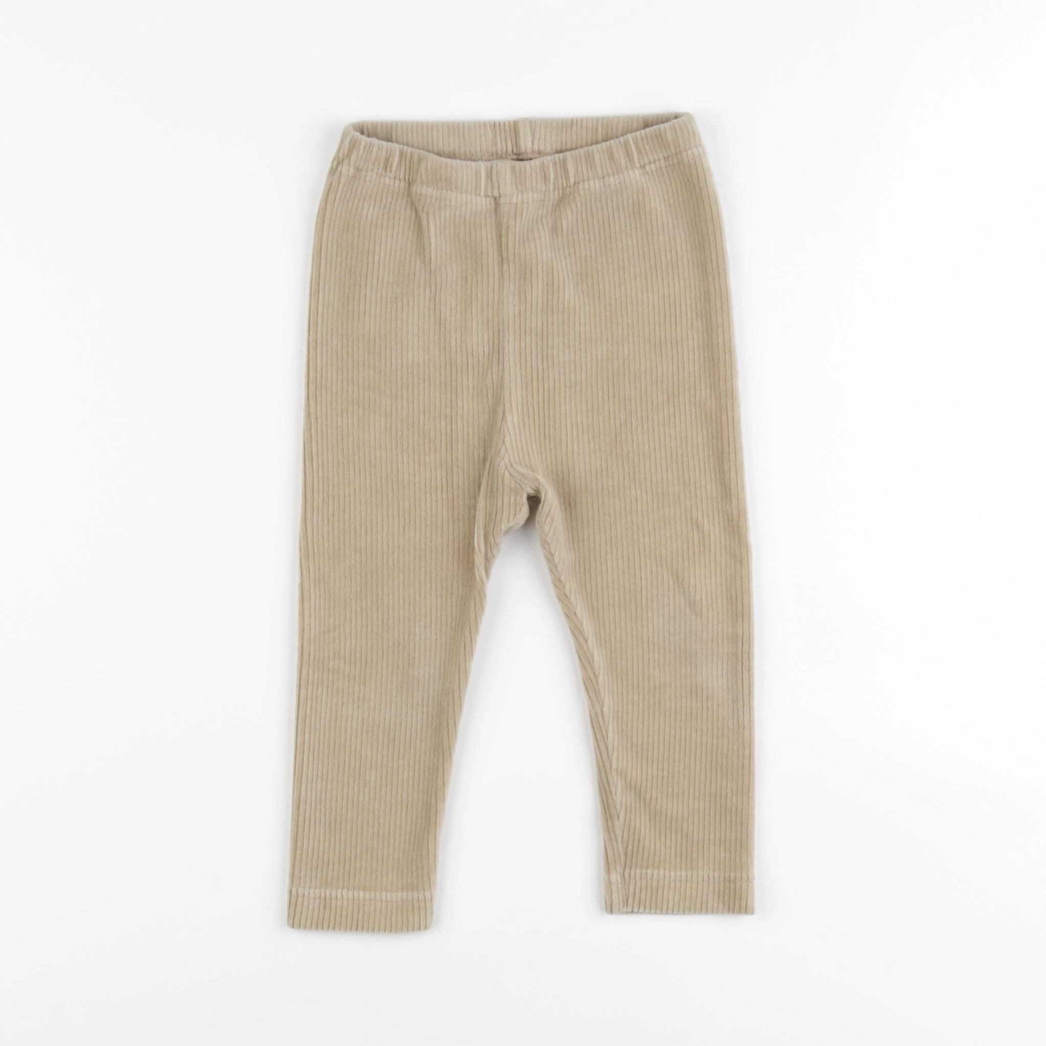 Uniqlo - legging beige - 12/18 mois