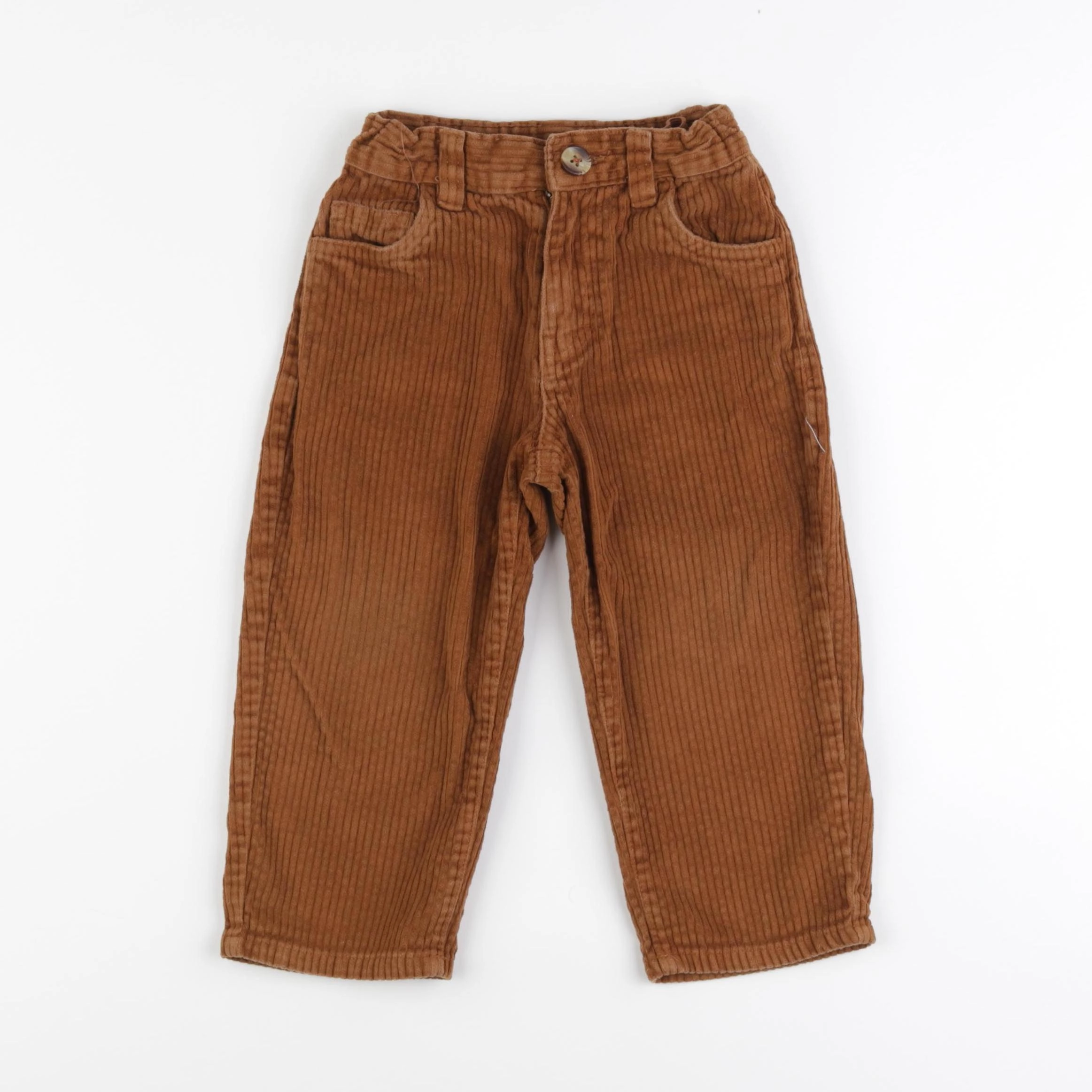 Monoprix - pantalon marron - 3 ans