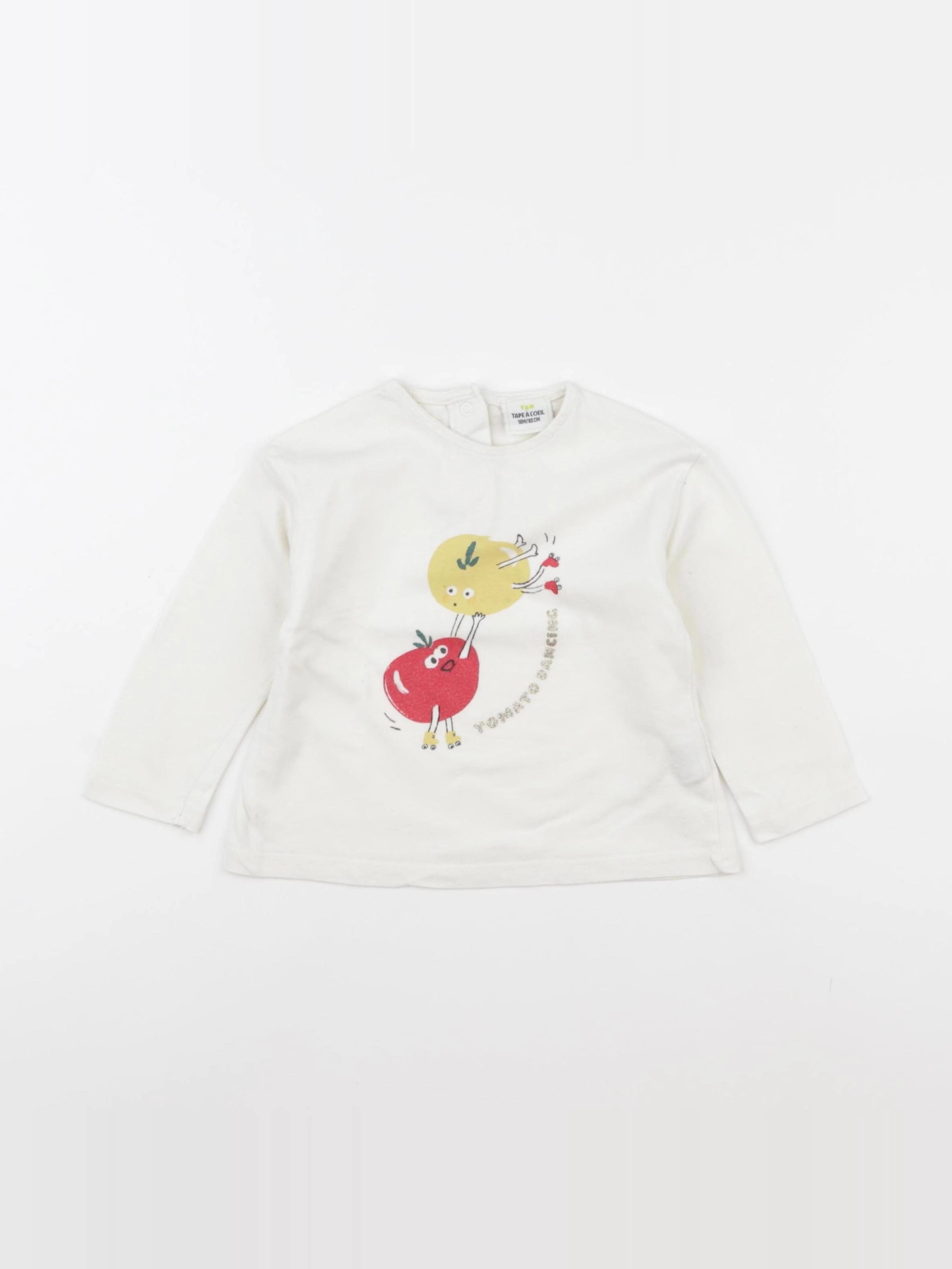 Tape à l'oeil - tee-shirt beige - 18 mois