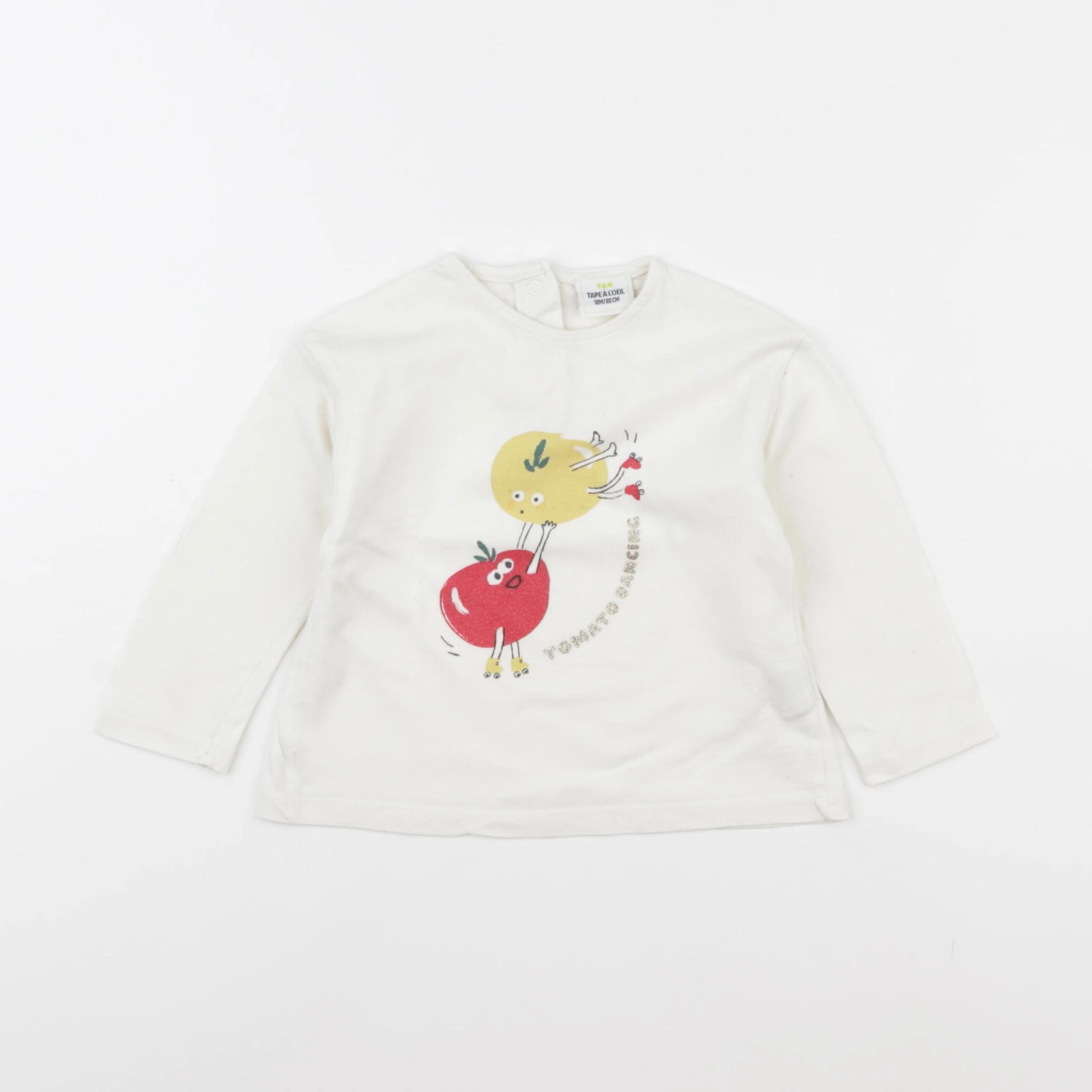 Tape à l'oeil - tee-shirt beige - 18 mois