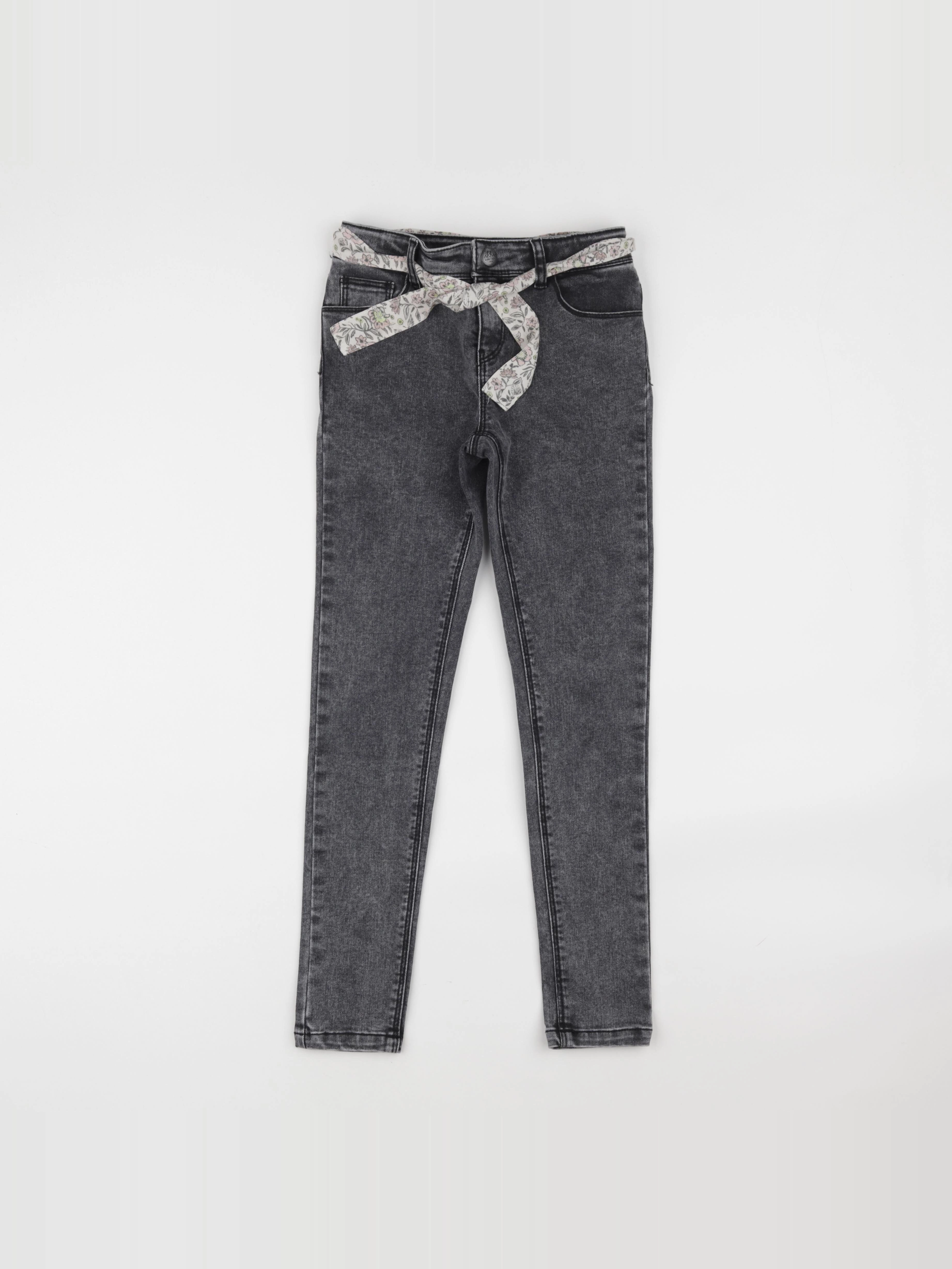 IKKS - jean gris - 10 ans