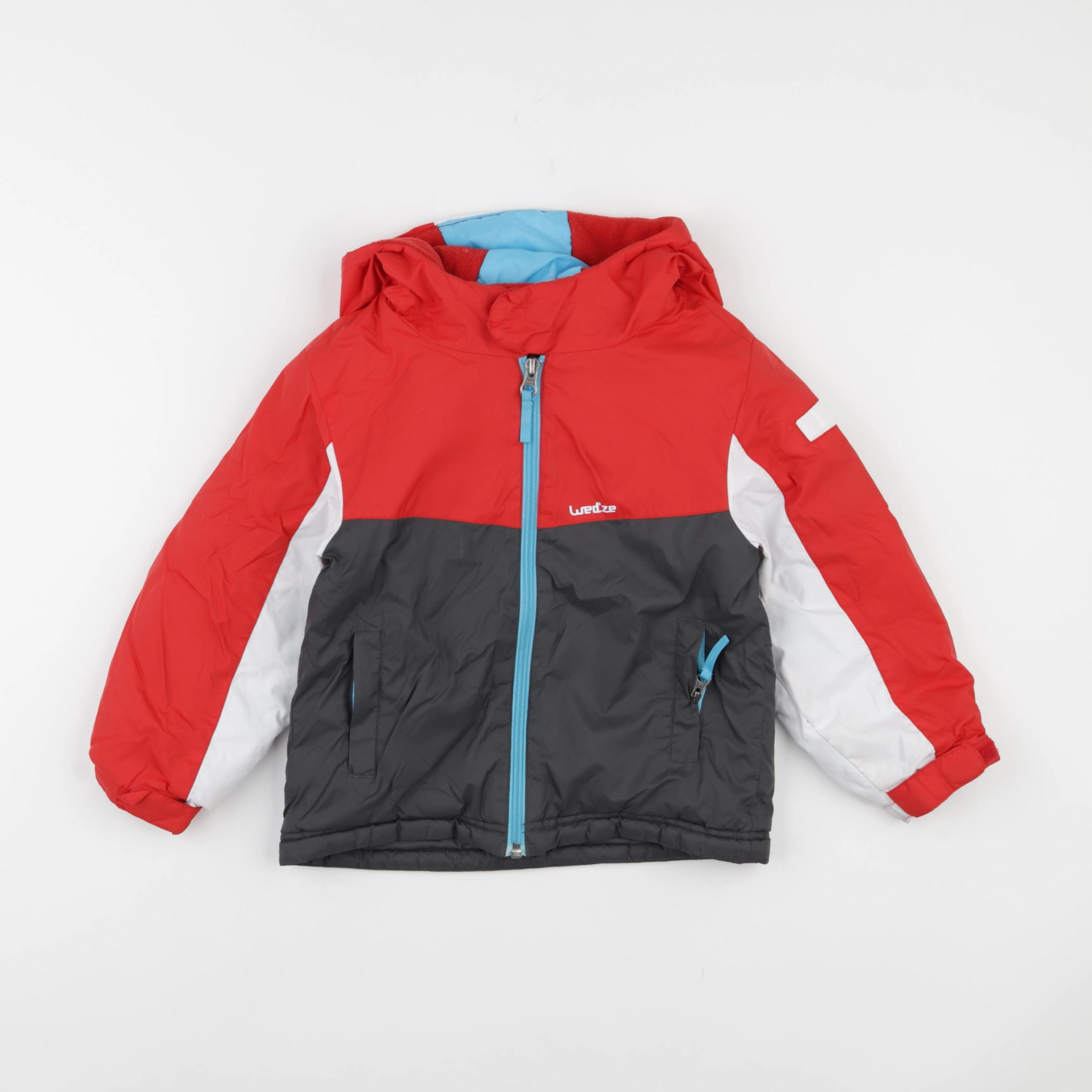 Decathlon ski - manteau de ski rouge - 3 ans