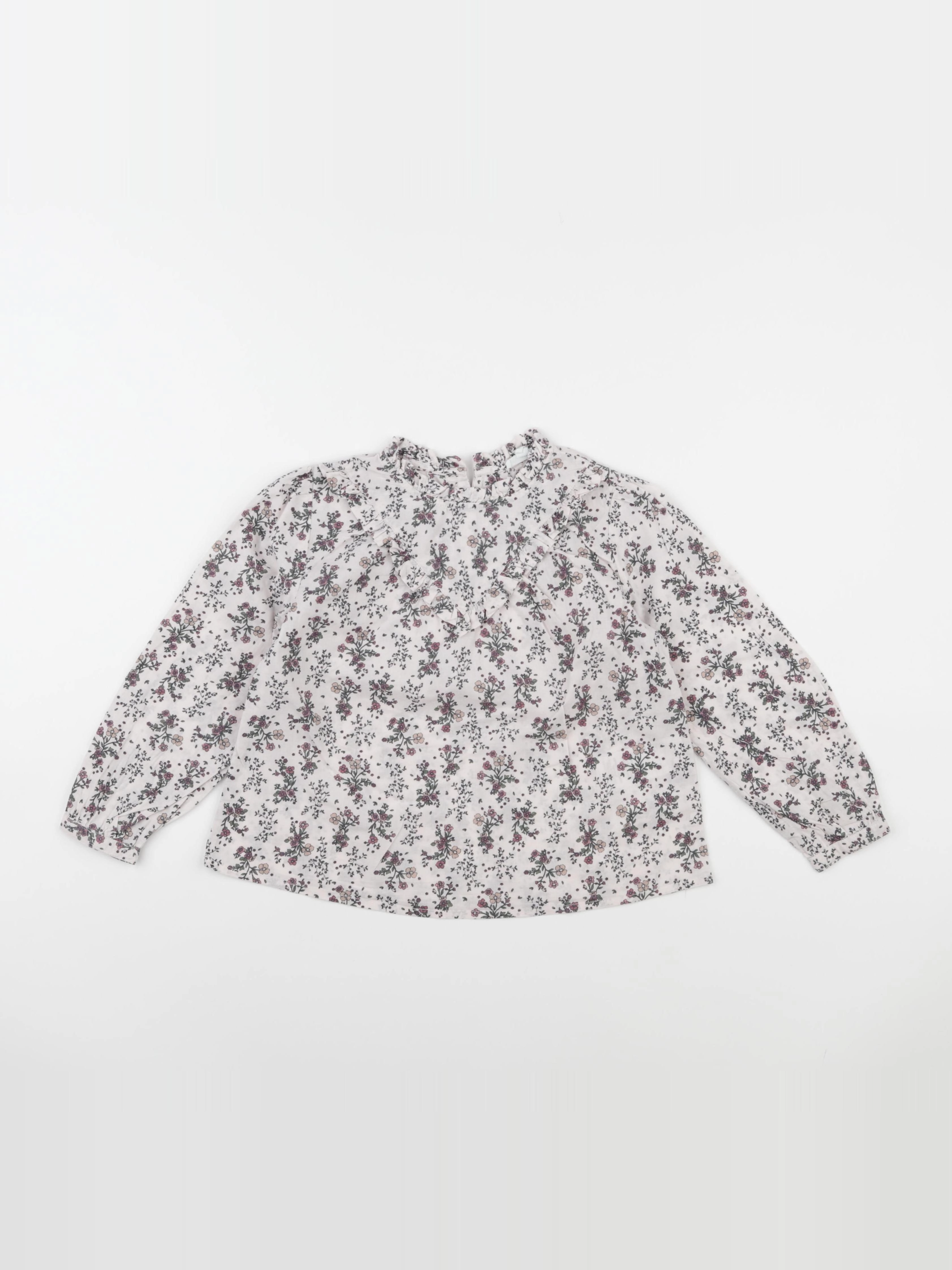 Vertbaudet - blouse blanc - 6 ans
