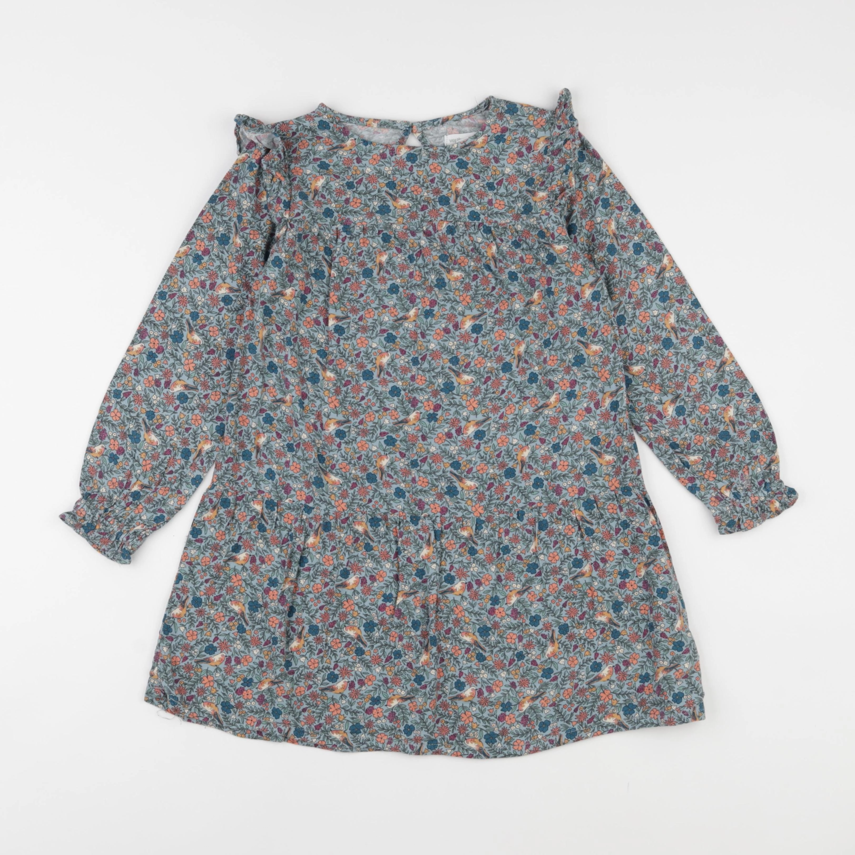 Vertbaudet - robe bleu - 6 ans