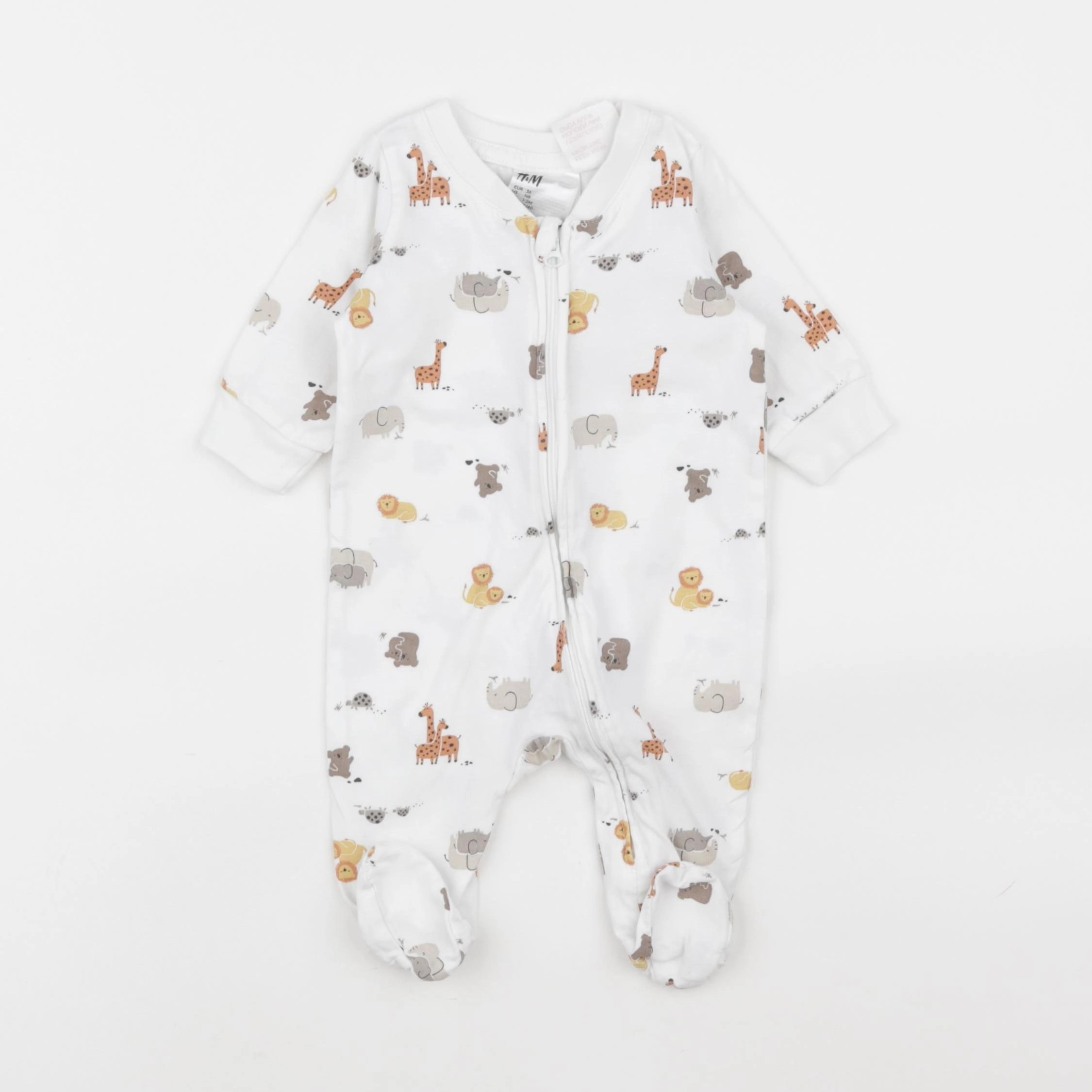 H&M - pyjama coton multicolore - 1 mois