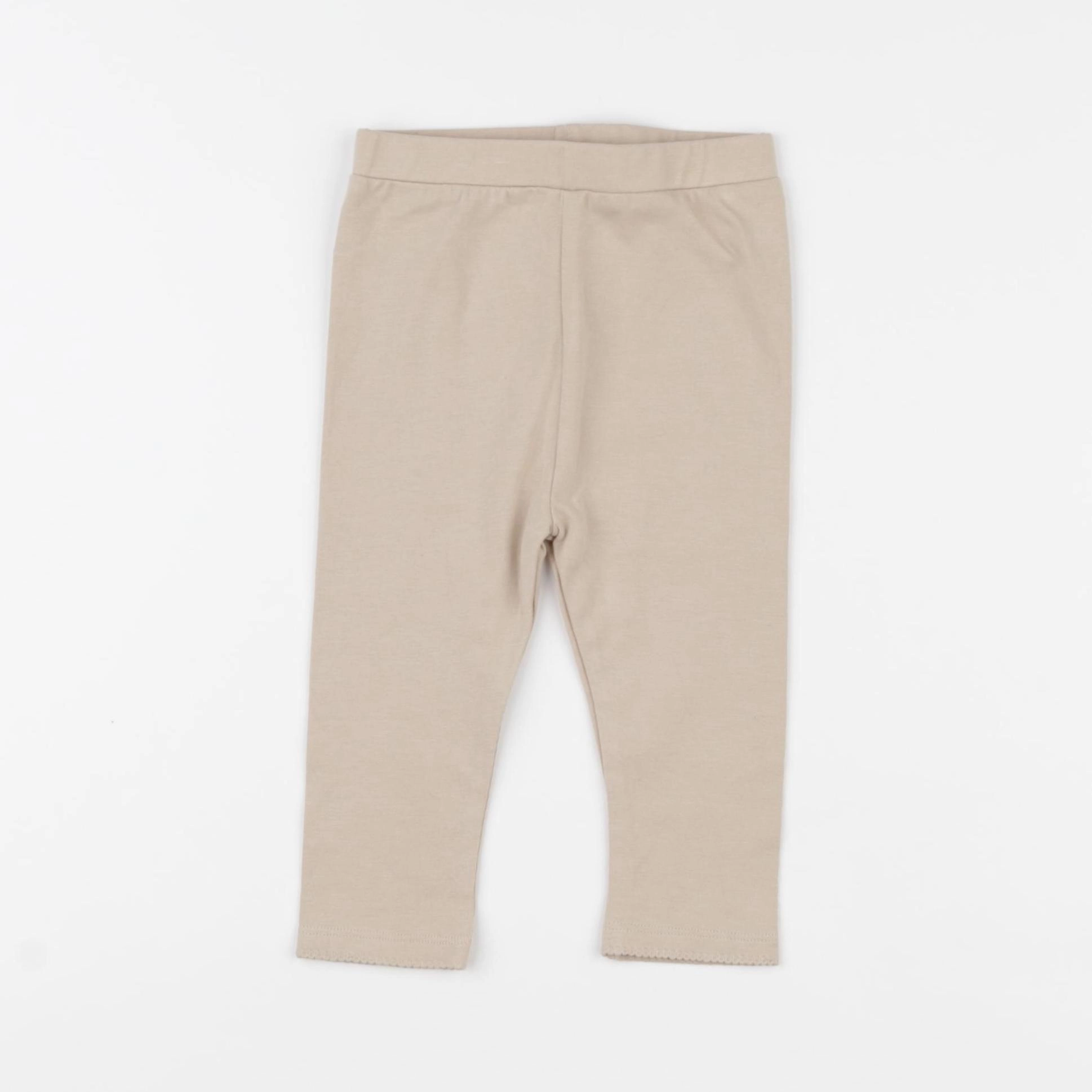 Vertbaudet - legging marron - 12 mois