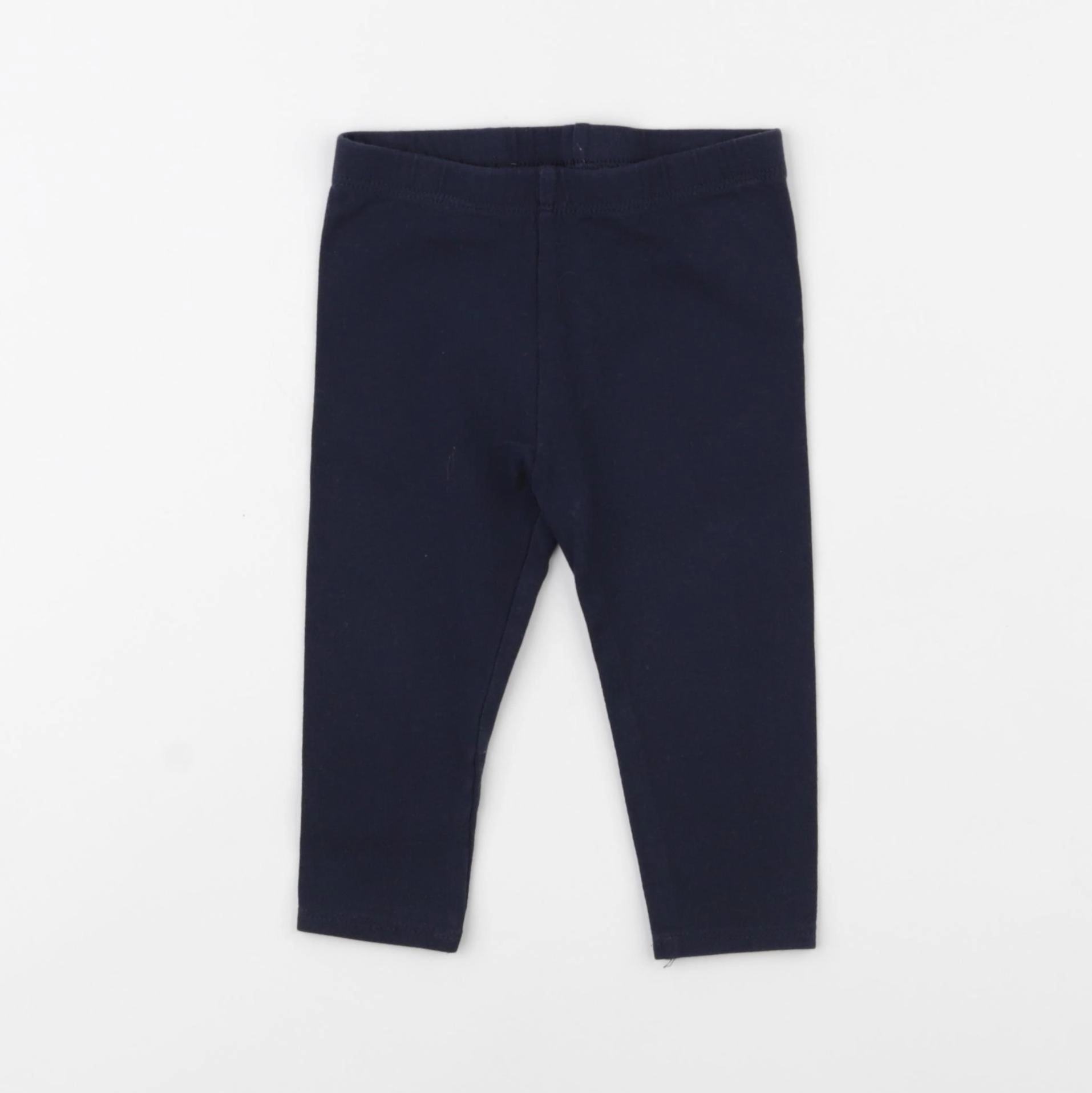 Vertbaudet - legging bleu - 12 mois