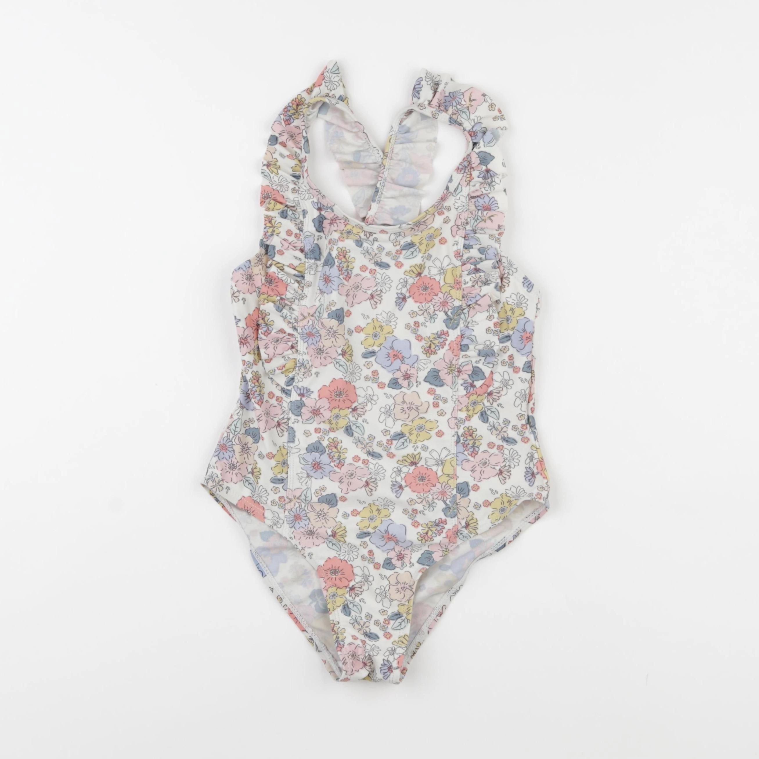 Vertbaudet - maillot de bain multicolore - 8 ans