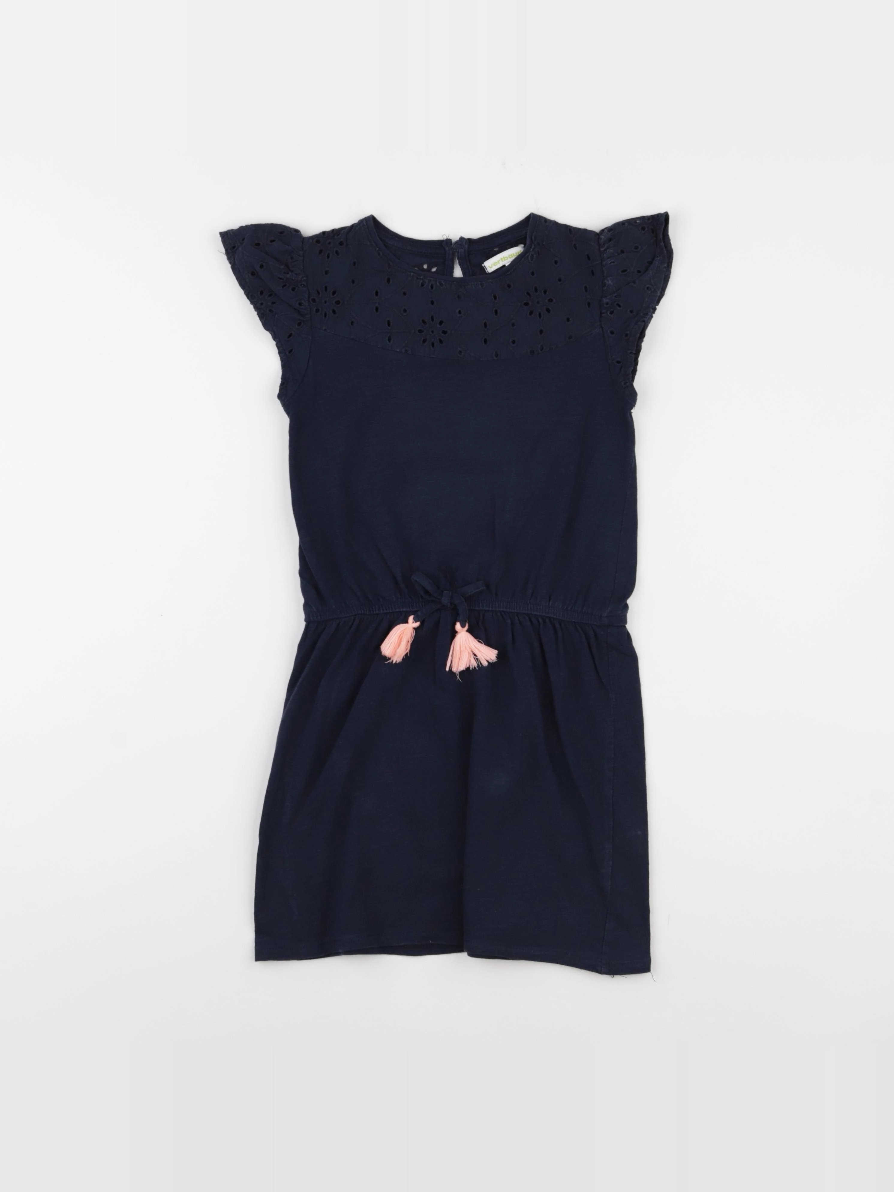 Vertbaudet - robe bleu - 6 ans