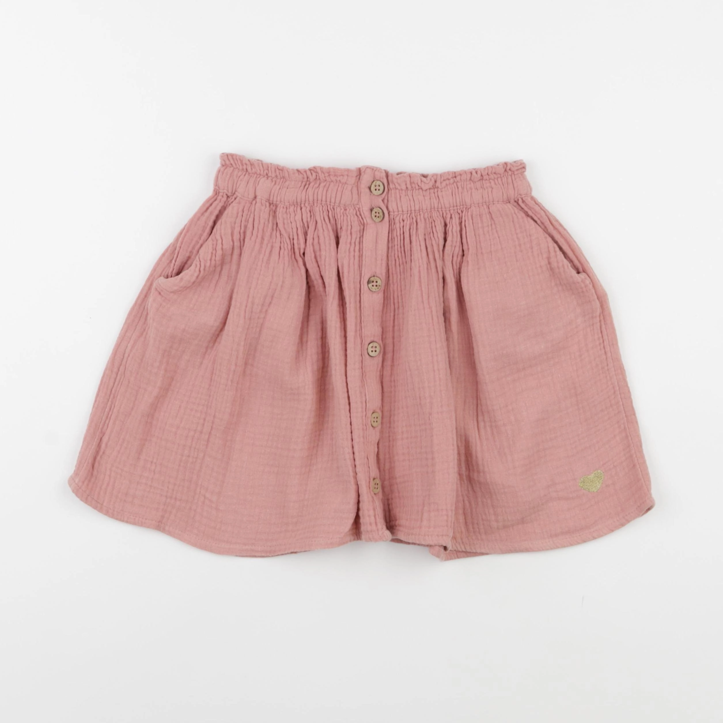 Vertbaudet - jupe rose - 7 ans