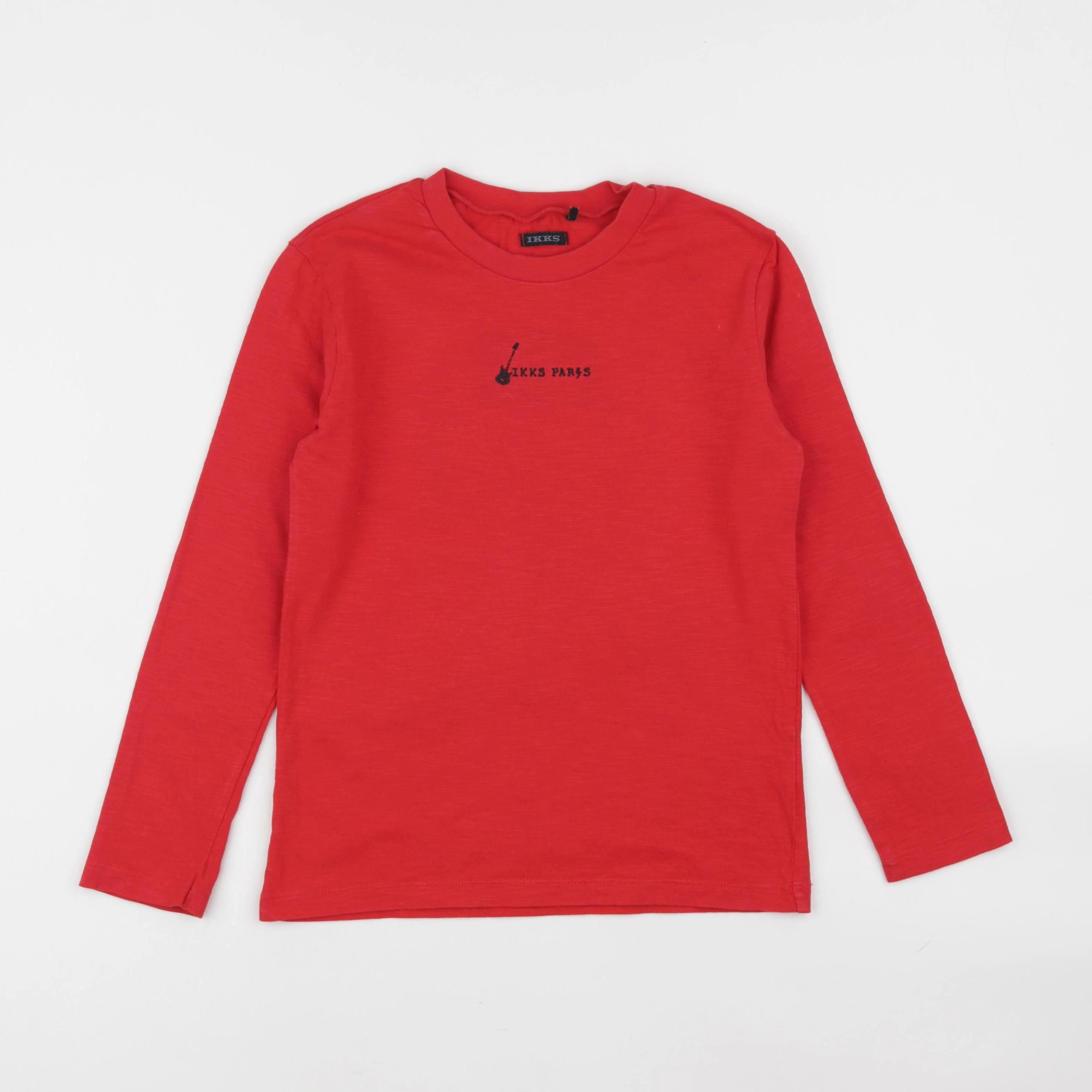 IKKS - tee-shirt imprimé au dos rouge - 8 ans