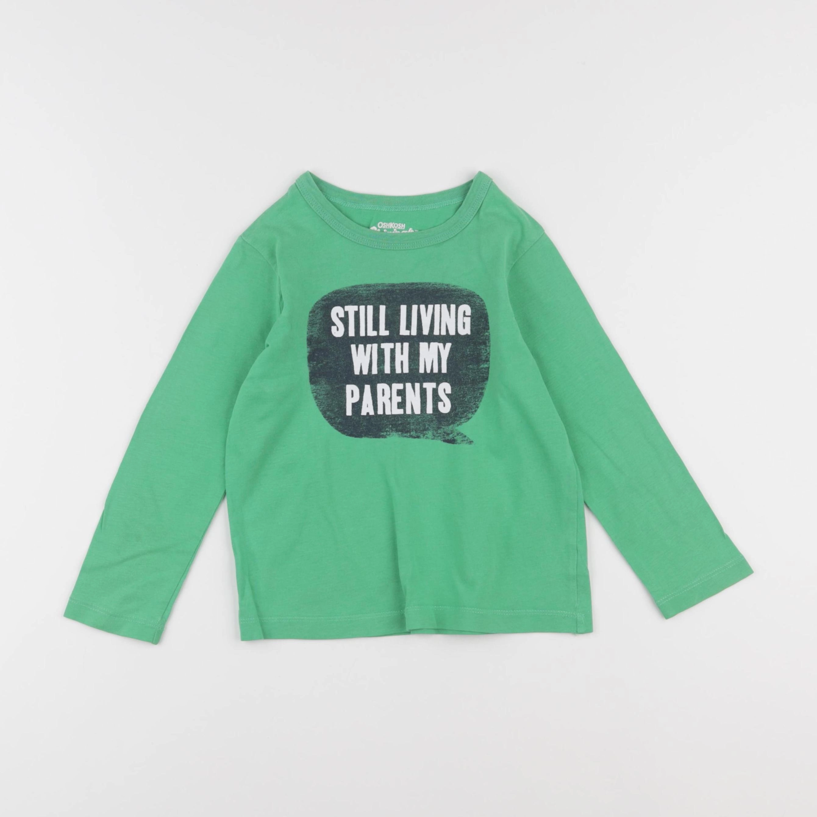 Oshkosh - tee-shirt vert - 4 ans
