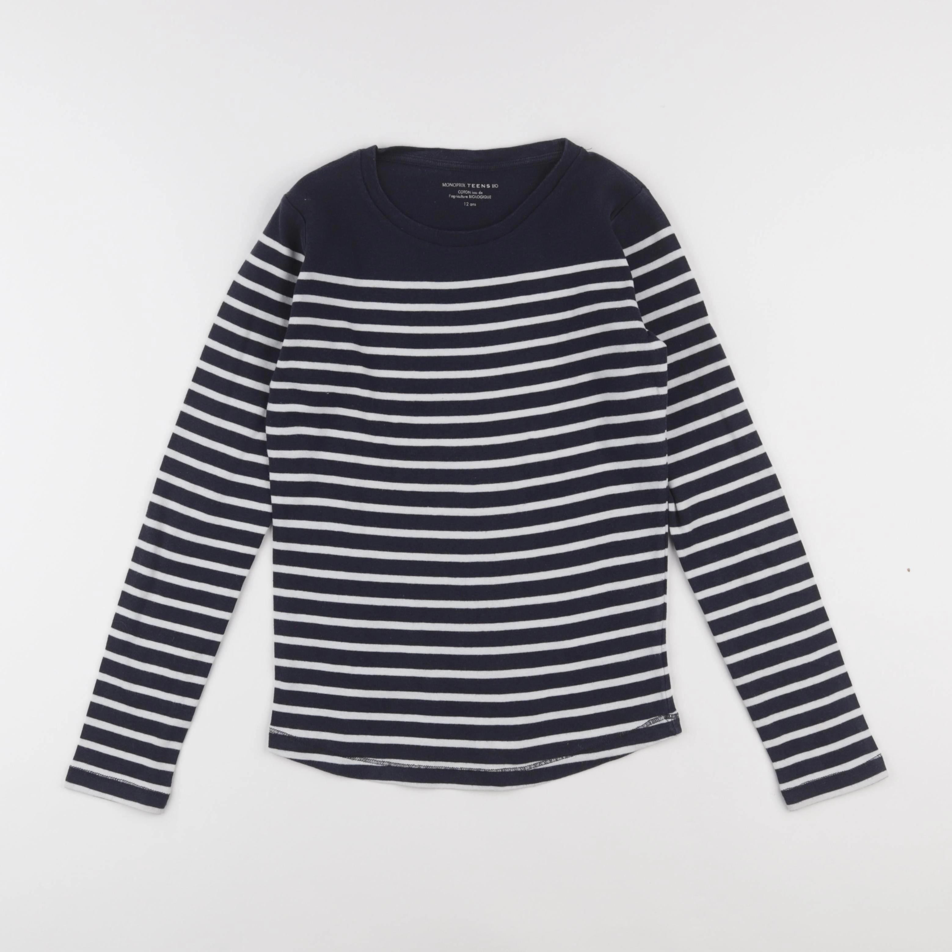 Monoprix - tee-shirt bleu - 12 ans