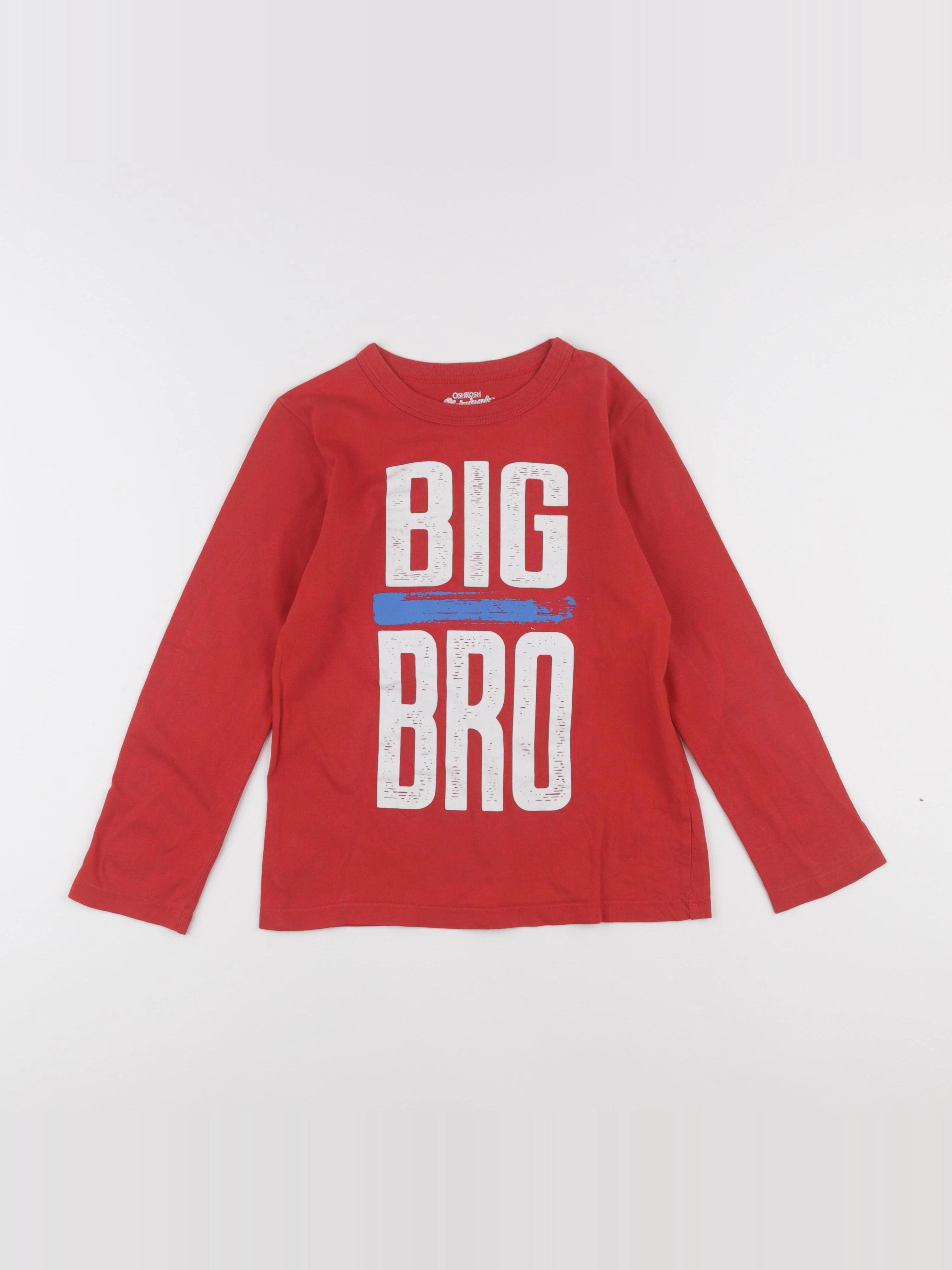 Oshkosh - tee-shirt rouge - 6 ans