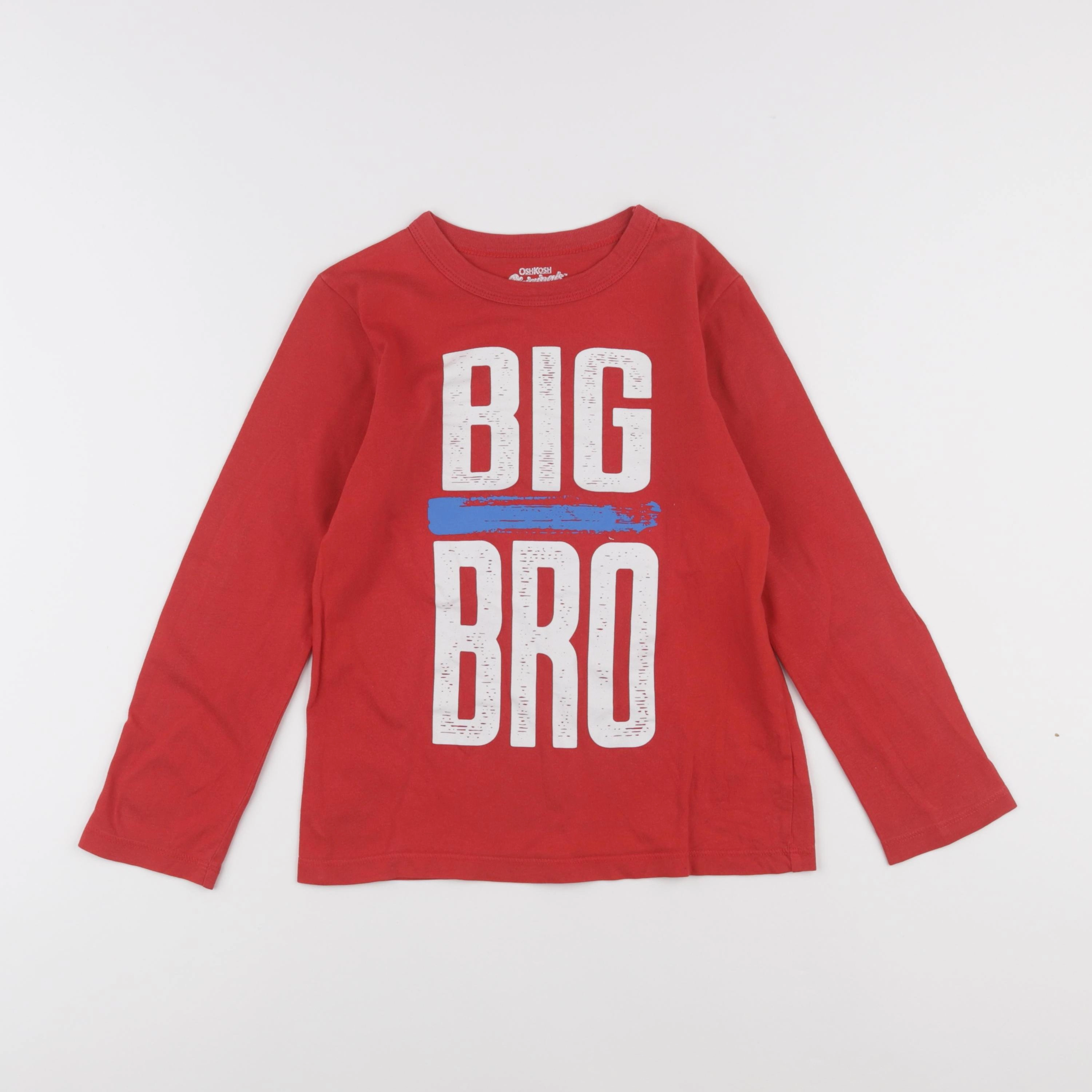Oshkosh - tee-shirt rouge - 6 ans