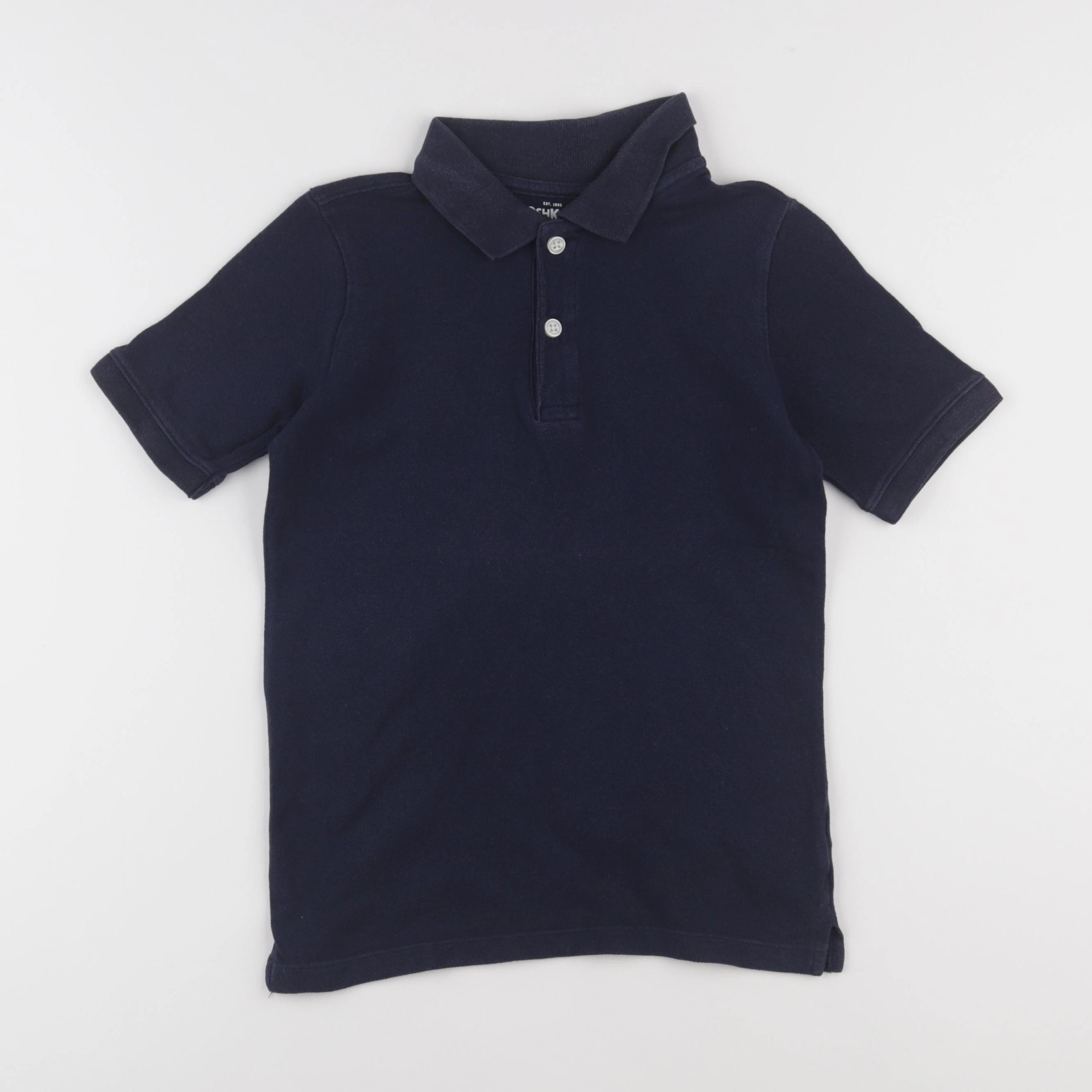Oshkosh - polo bleu - 7 ans