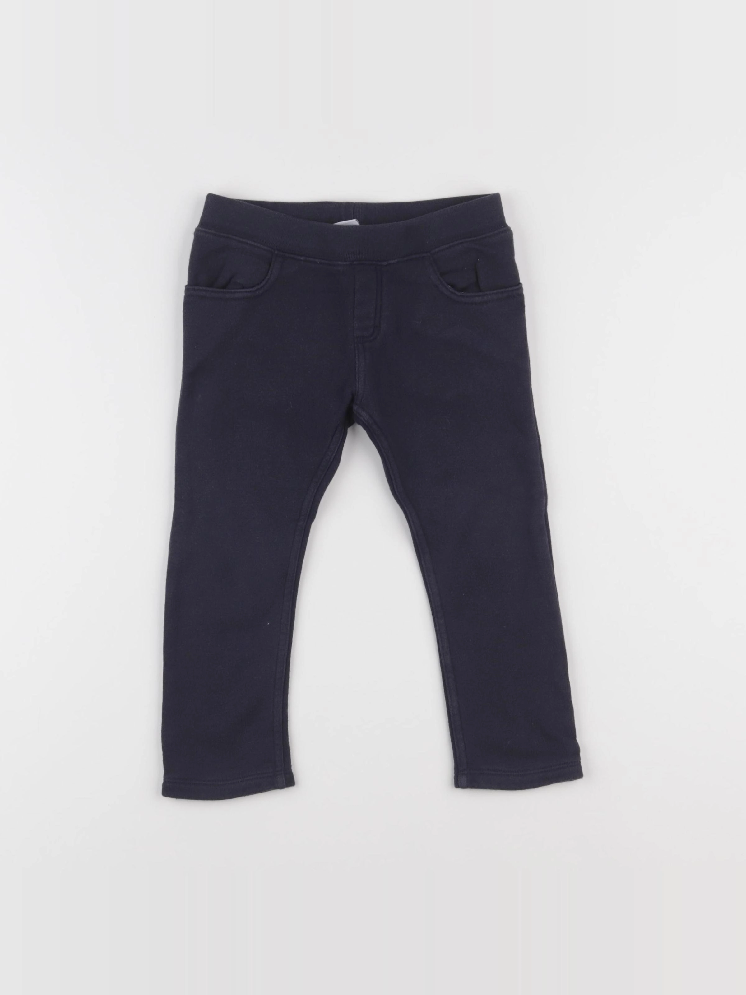 Petit Bateau - jogging bleu - 24 mois