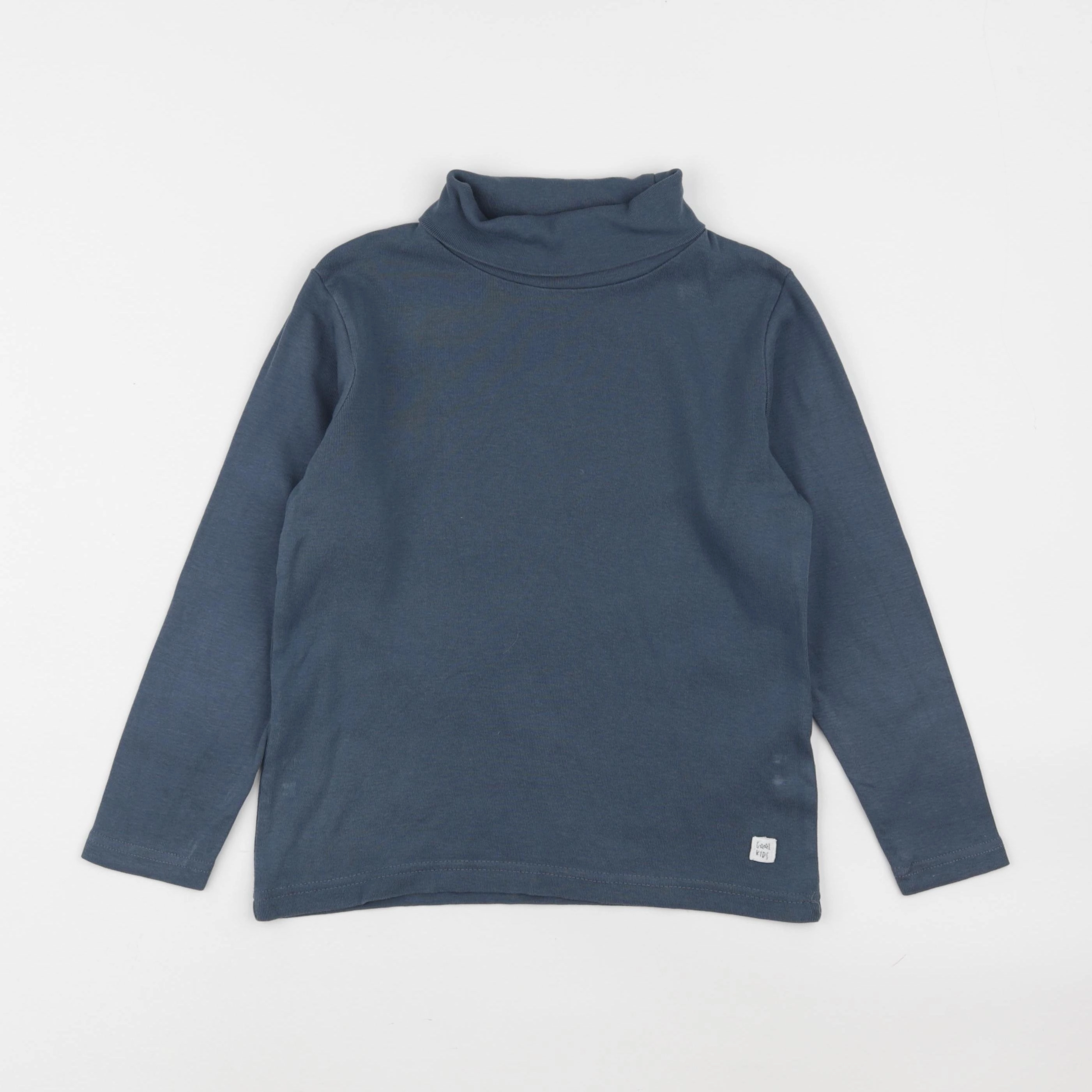 Vertbaudet - sous-pull bleu - 8 ans
