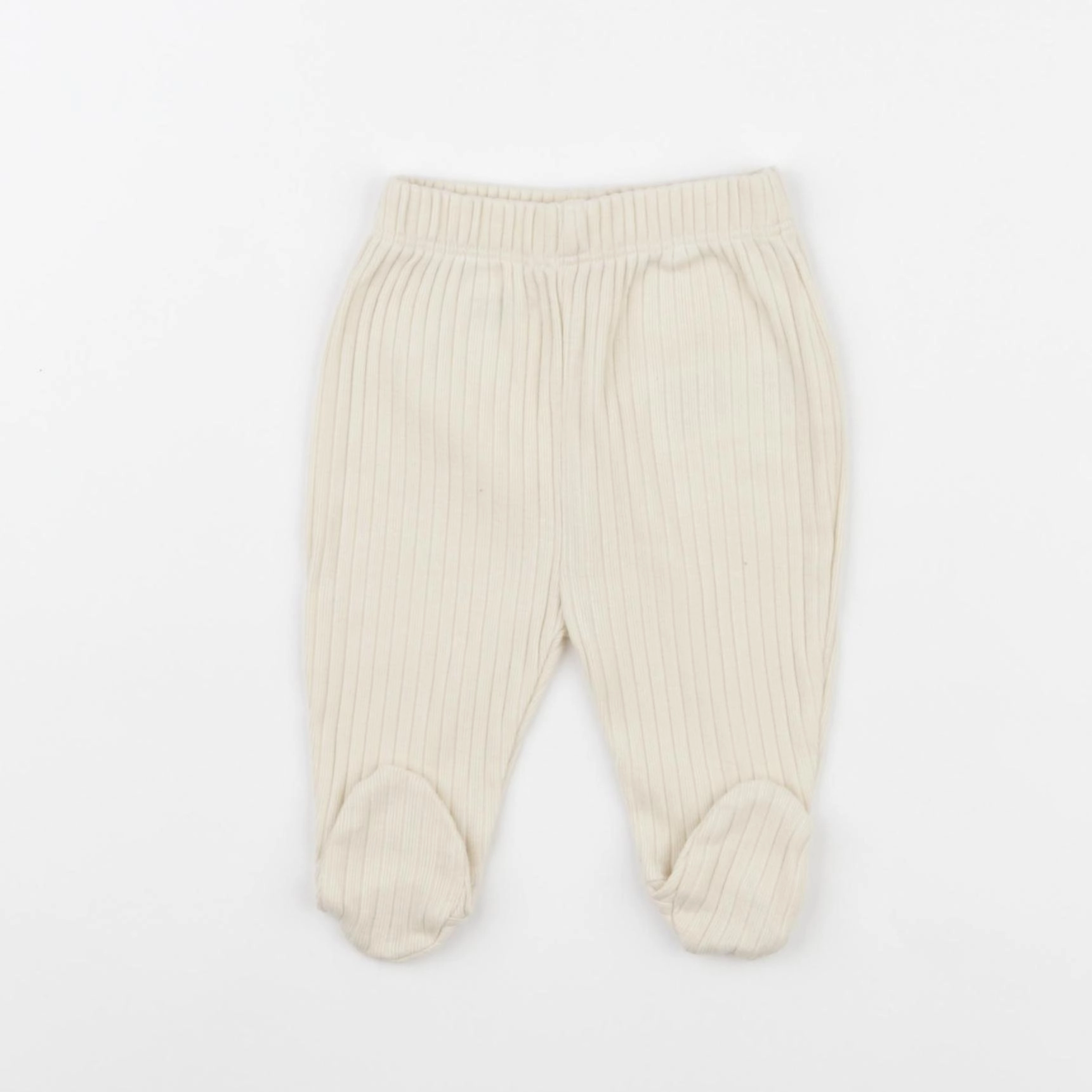 Vertbaudet - legging beige - 1 mois