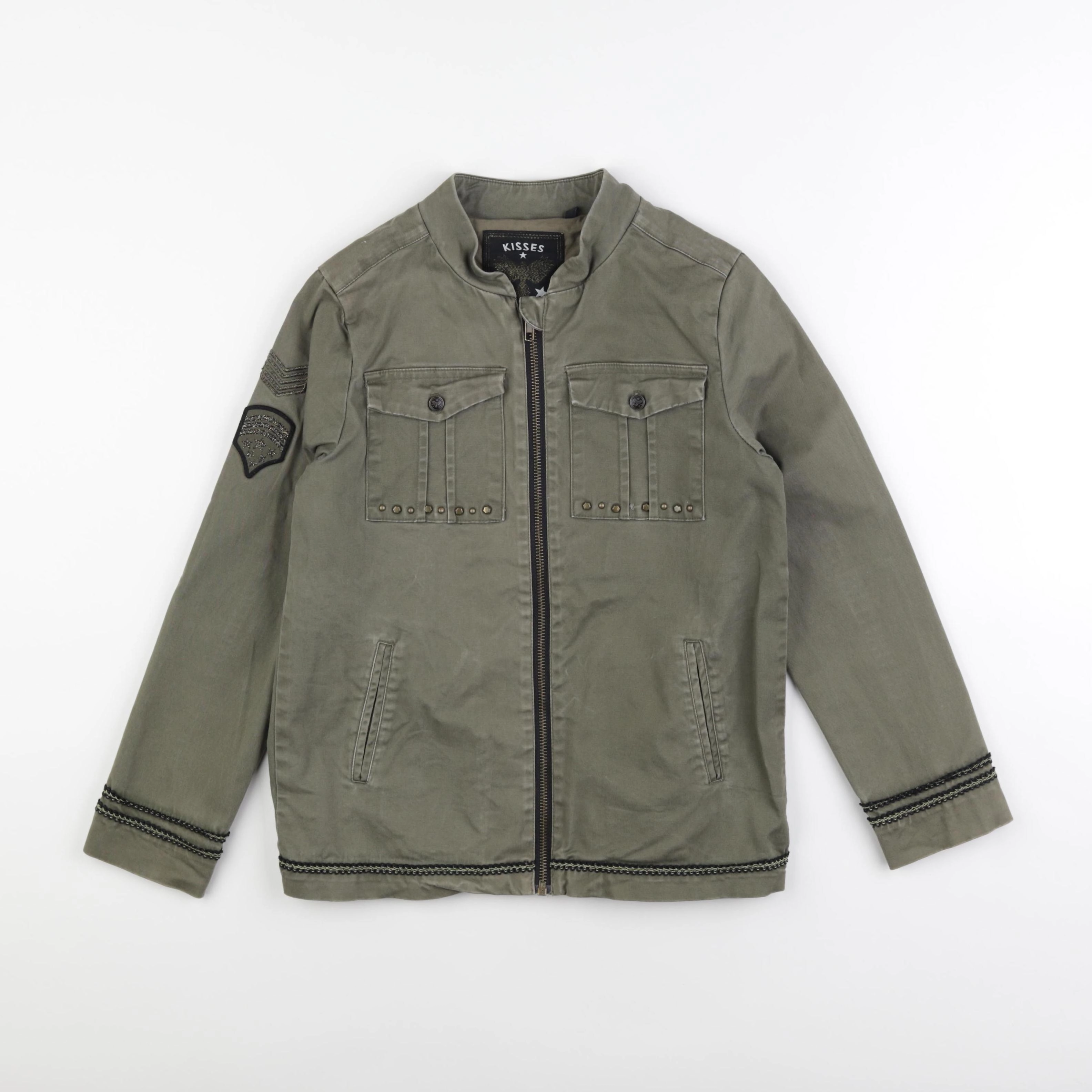 IKKS - veste vert - 10 ans