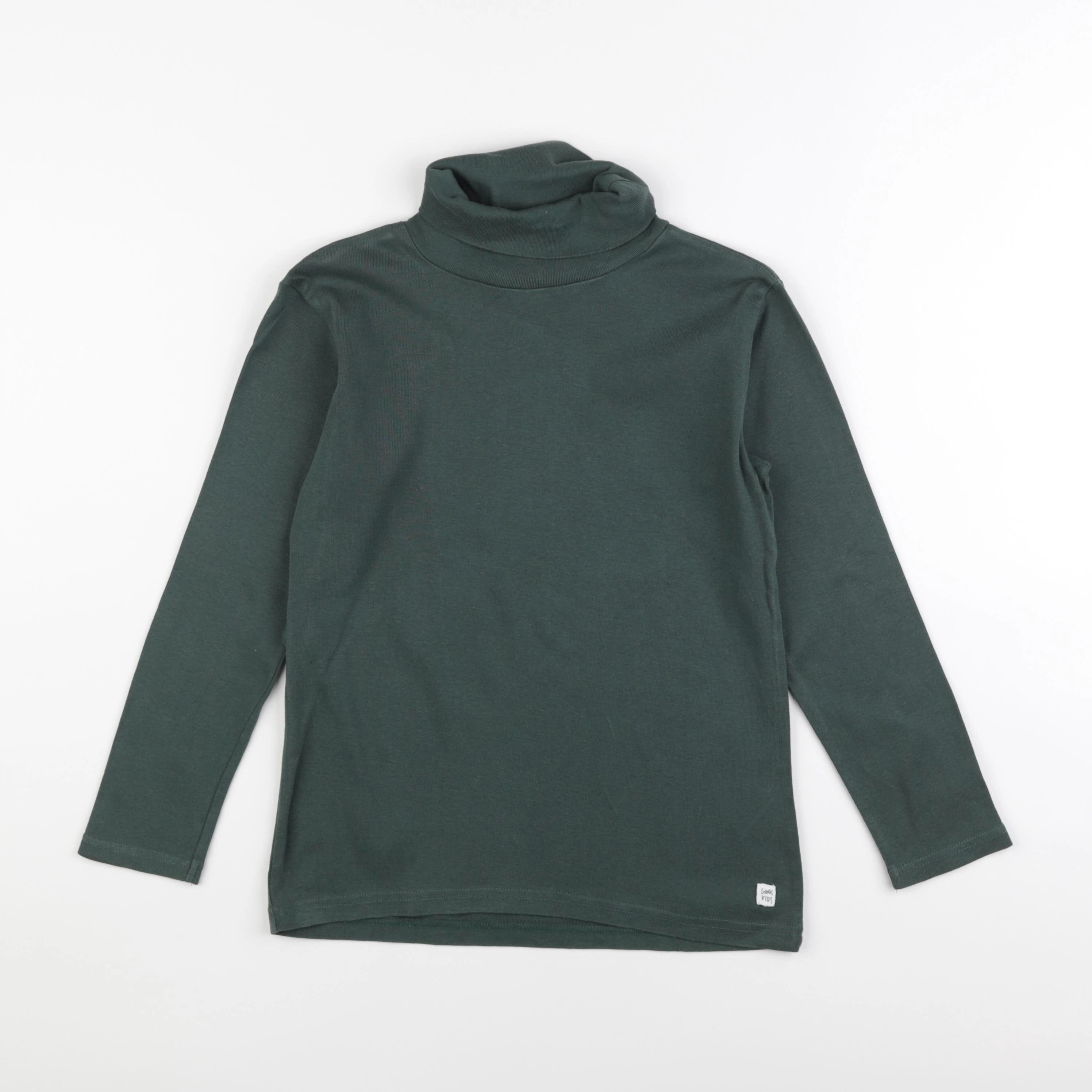 Vertbaudet - sous-pull vert - 12 ans