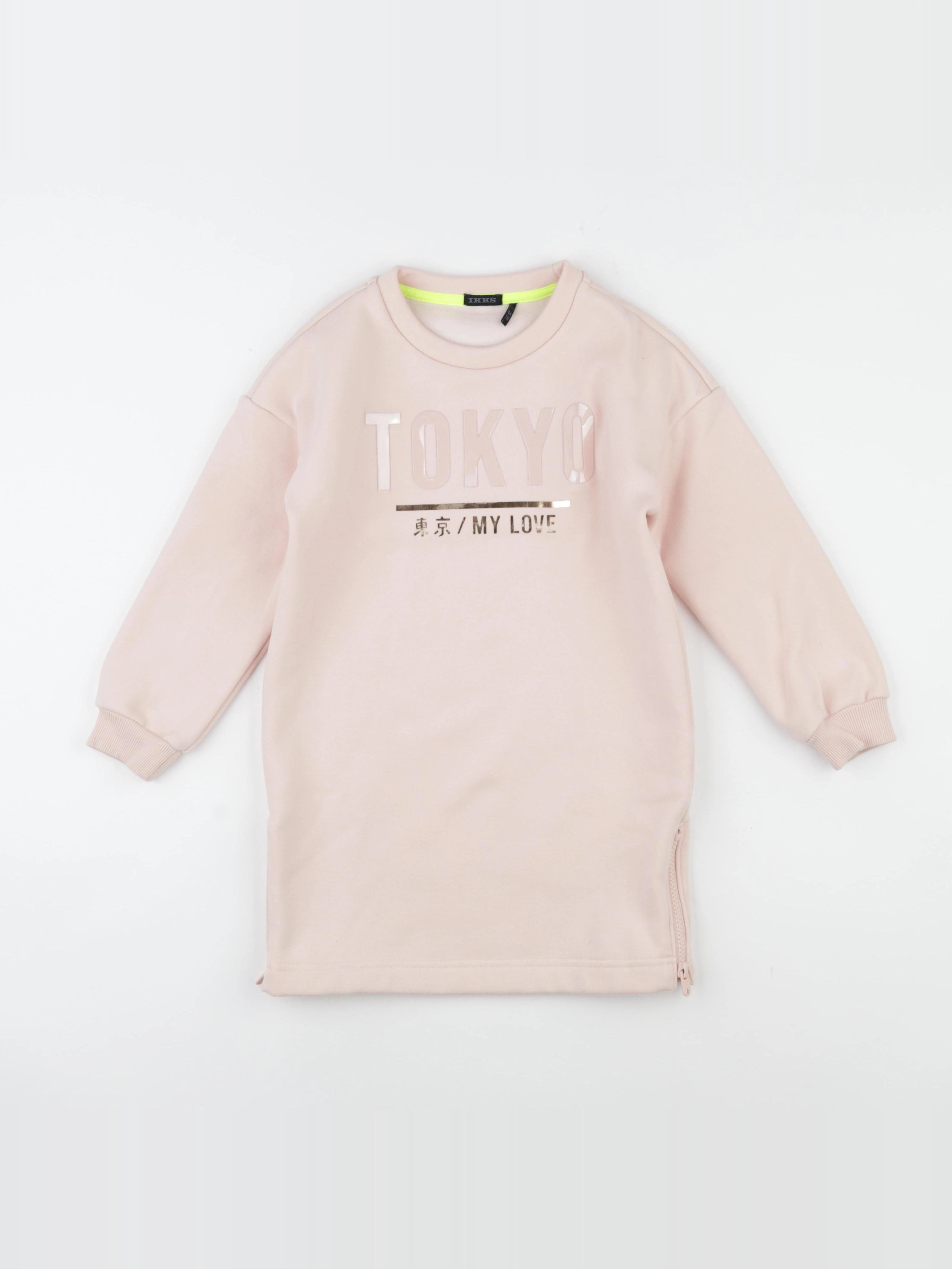 IKKS - robe rose - 6 ans