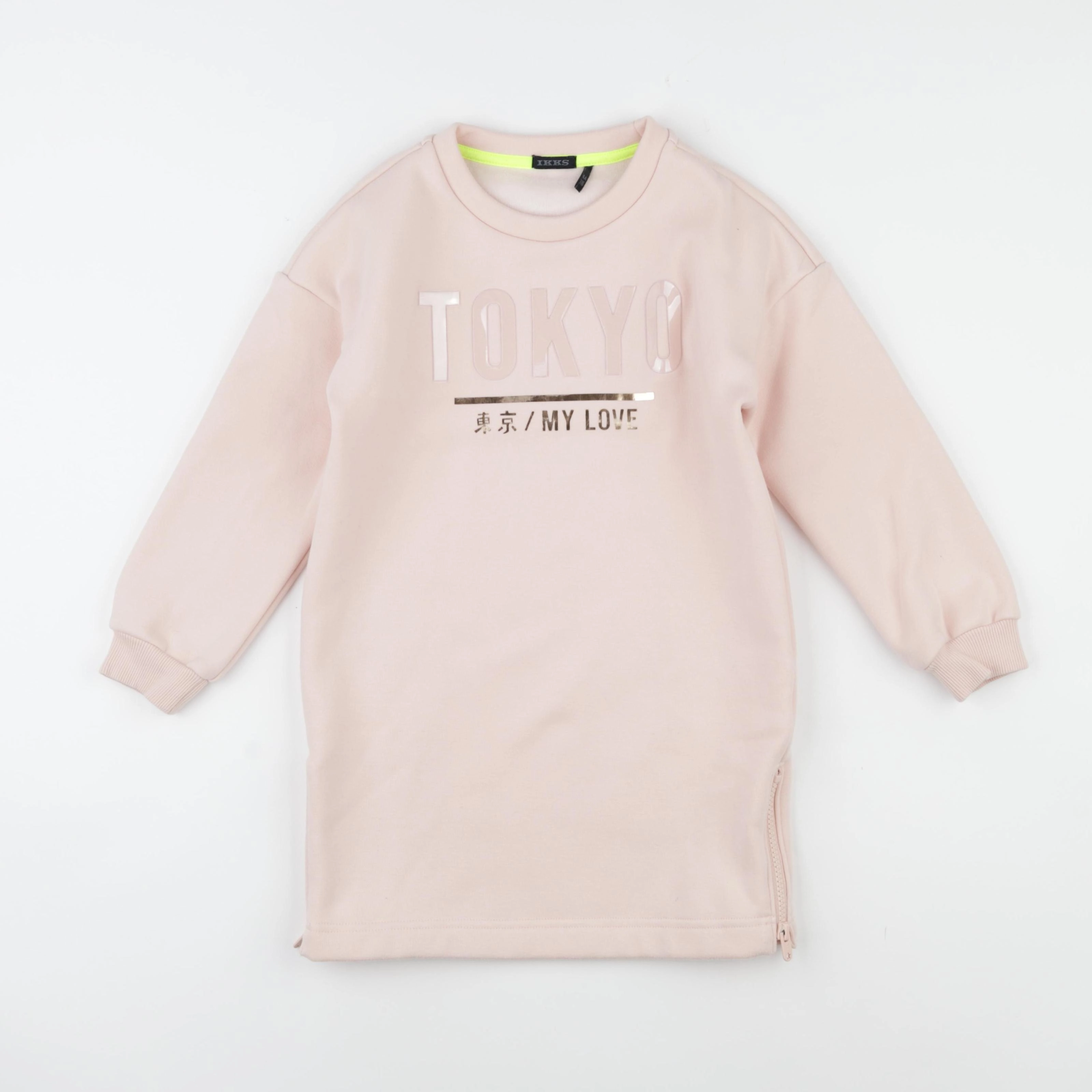 IKKS - robe rose - 6 ans