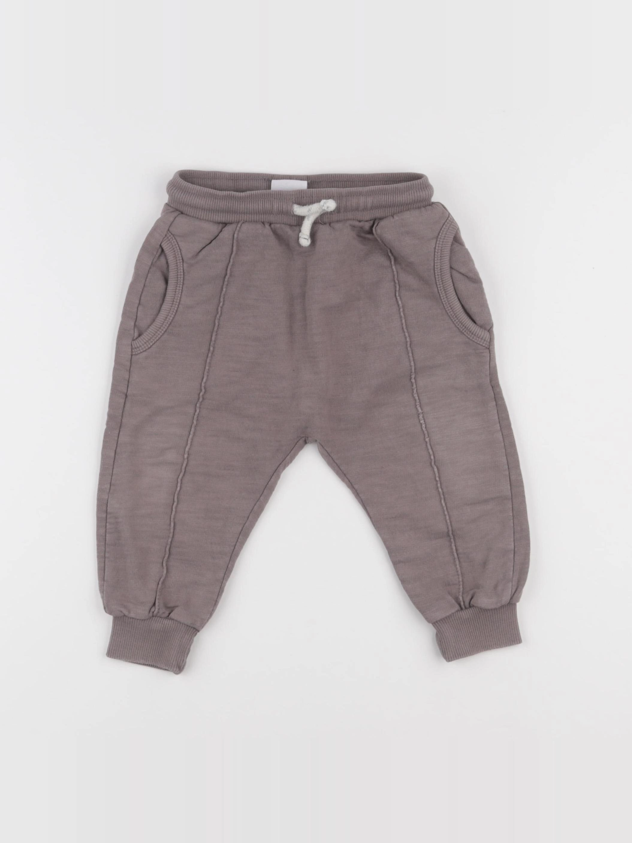 Zara - jogging marron - 12/18 mois