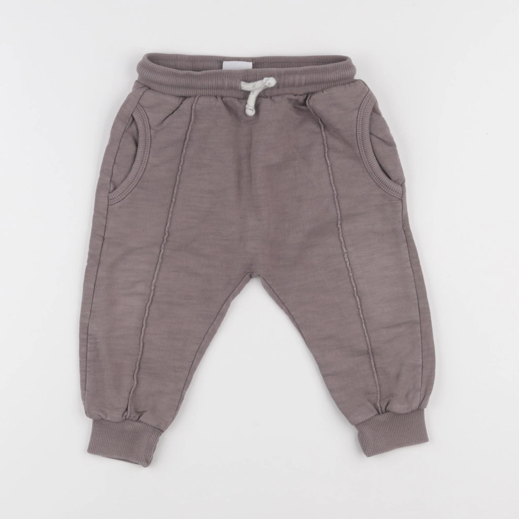Zara - jogging marron - 12/18 mois