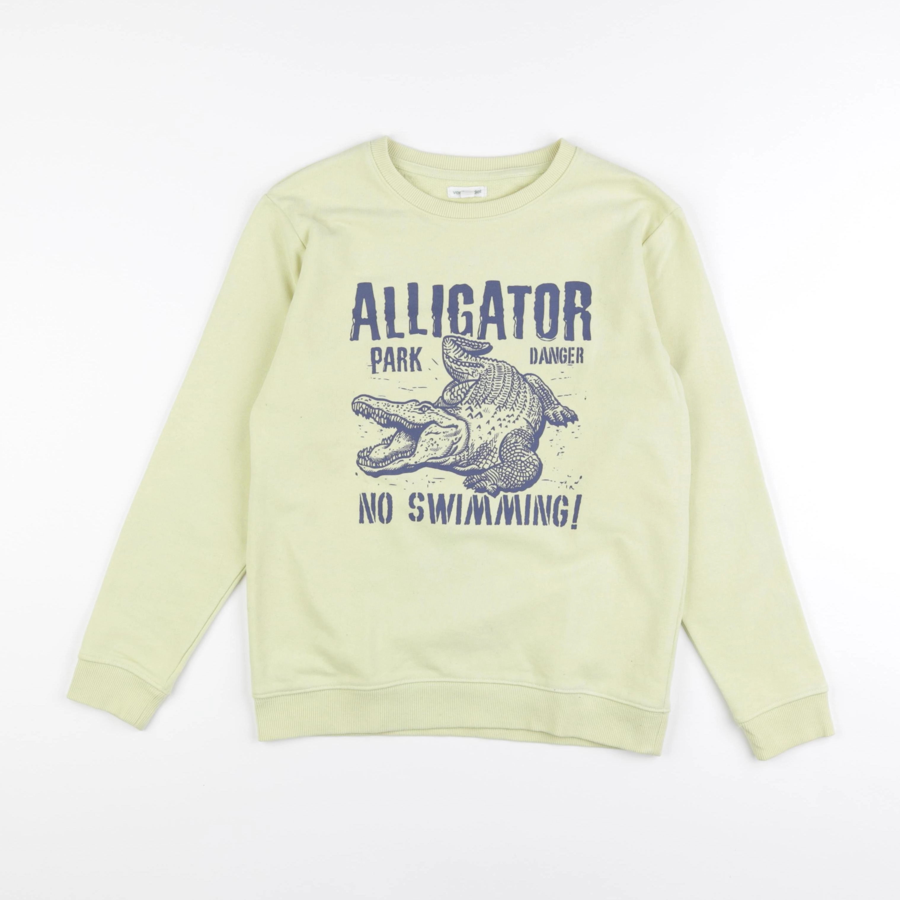 Vertbaudet - sweat jaune - 12 ans