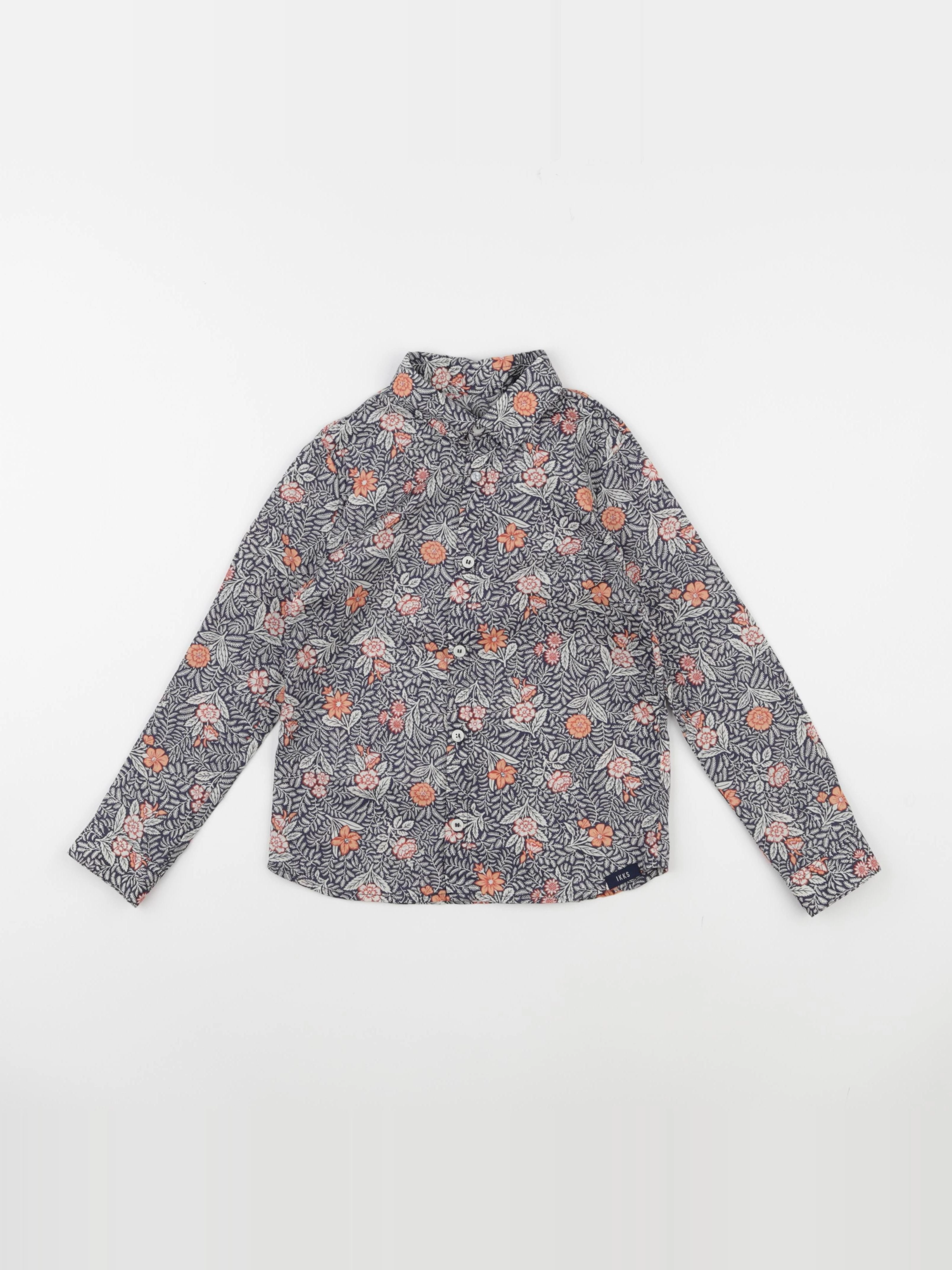 IKKS - chemise bleu - 6 ans