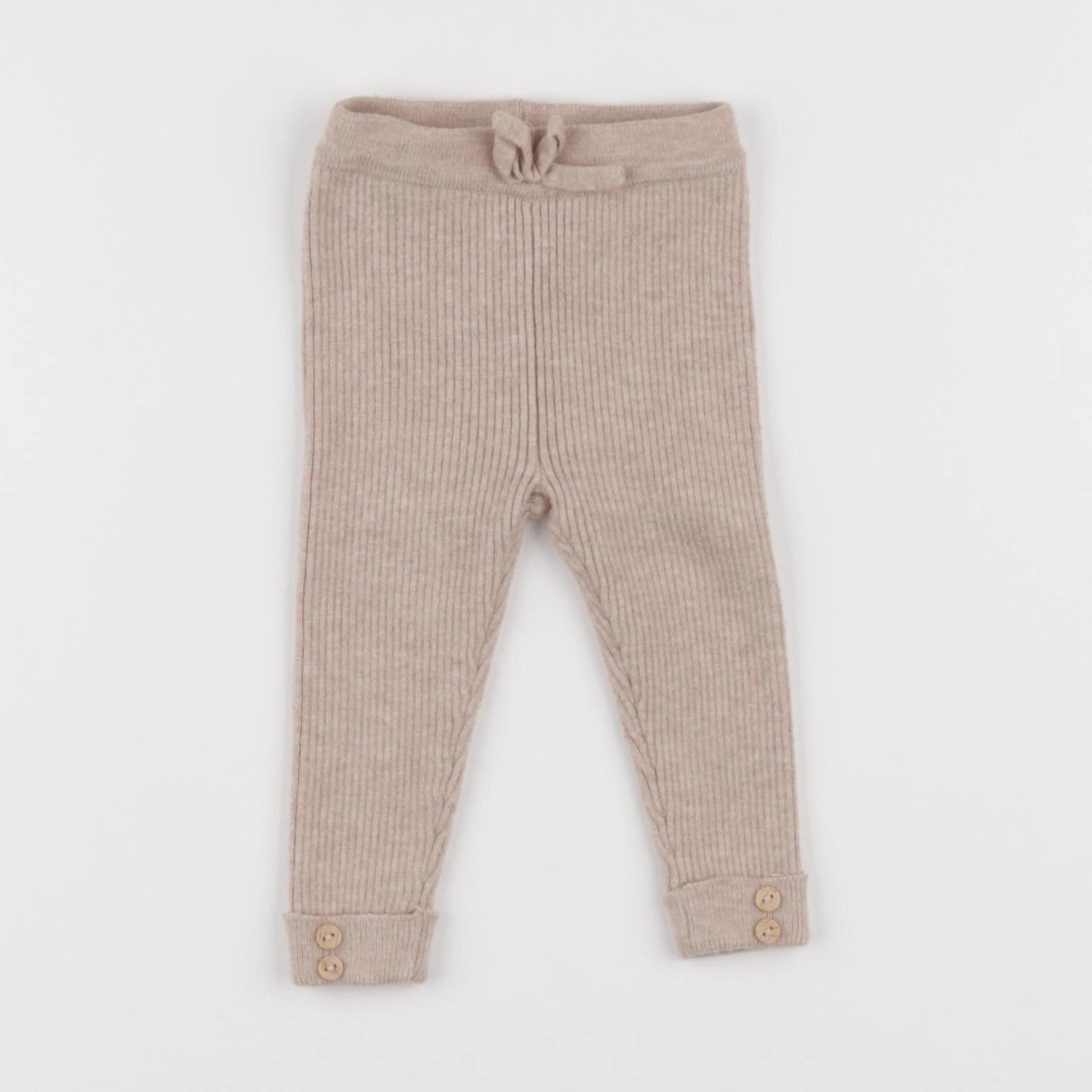 Vertbaudet - legging marron - 3 mois