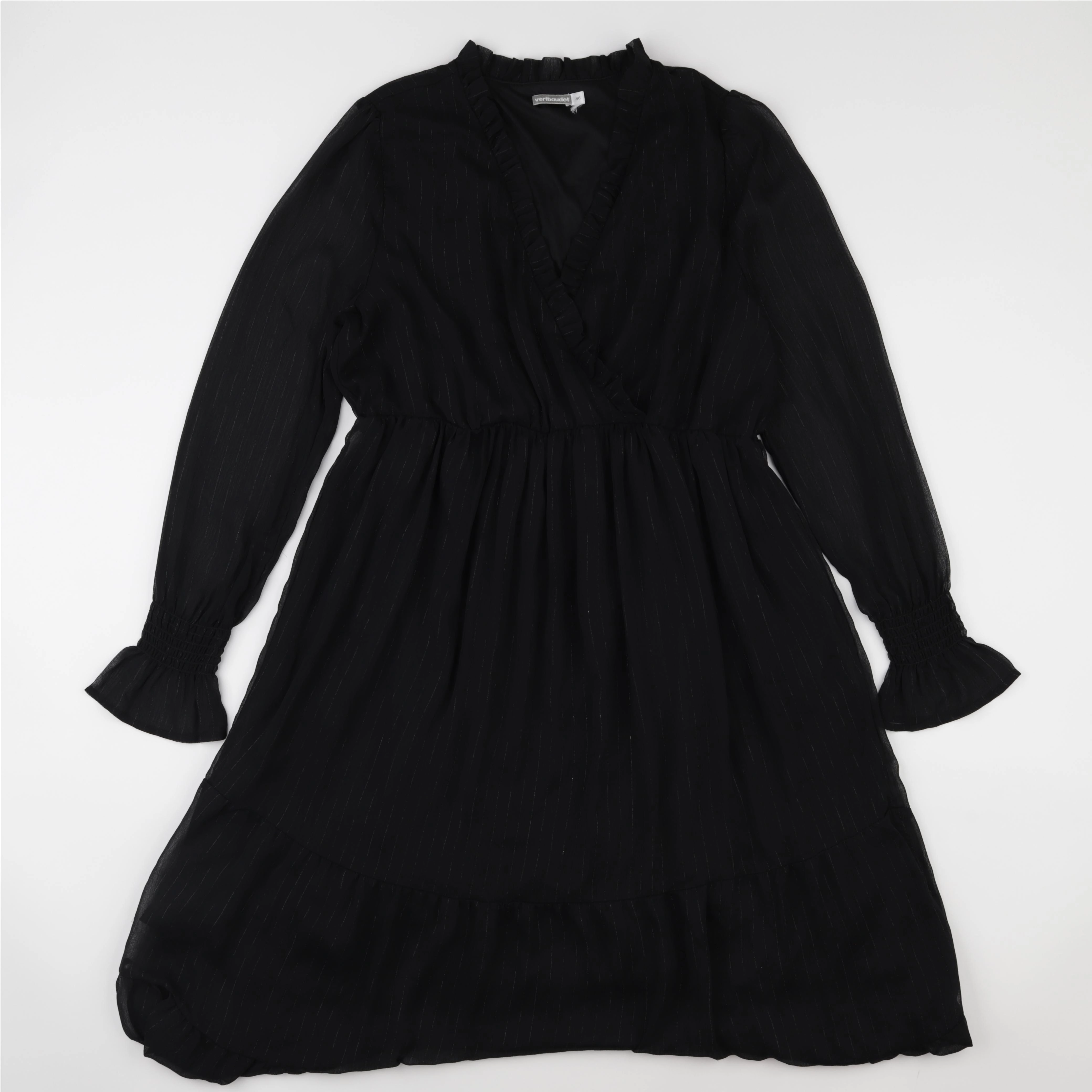 Vertbaudet - robe grossesse noir, argent - 46