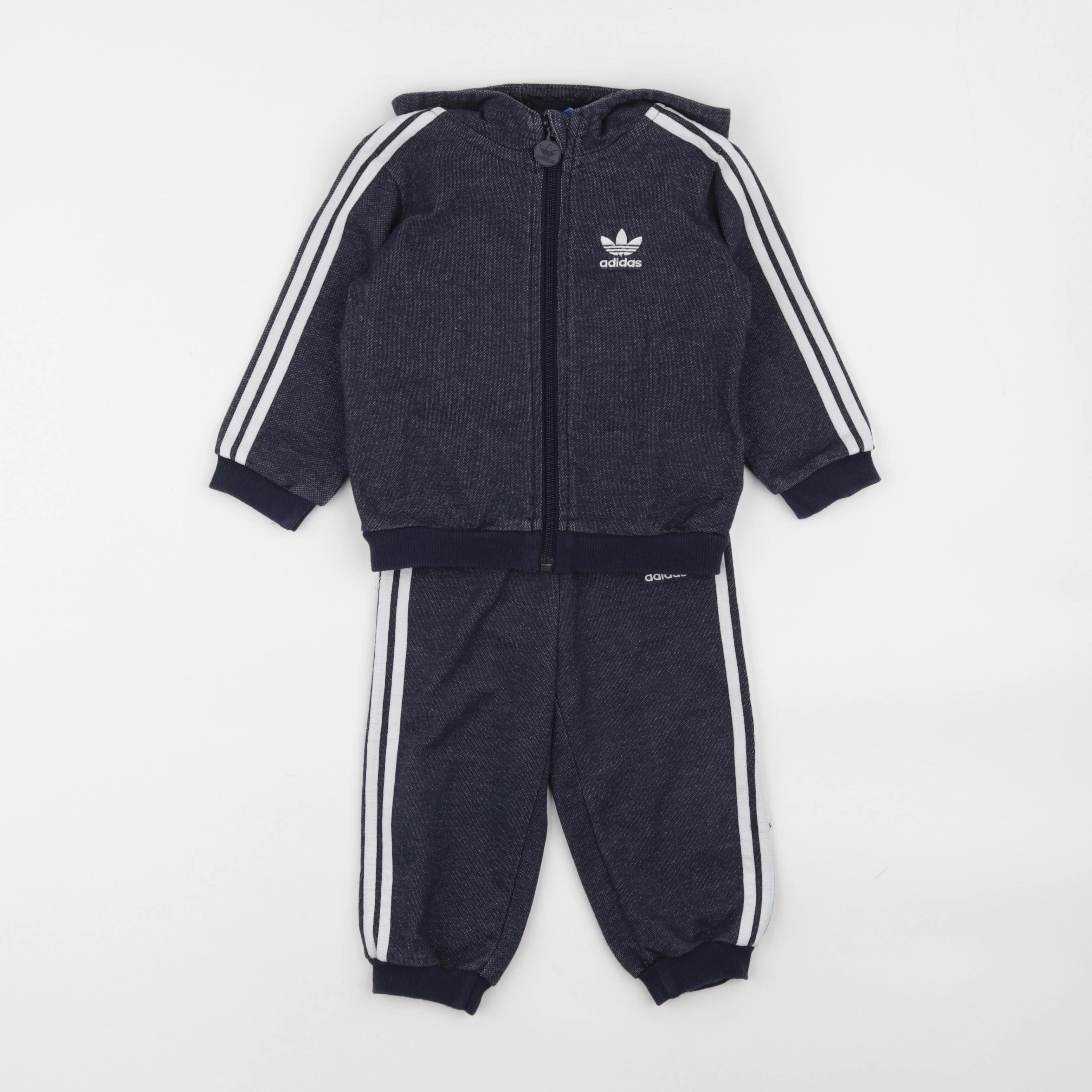 Adidas - ensemble bleu - 9/12 mois