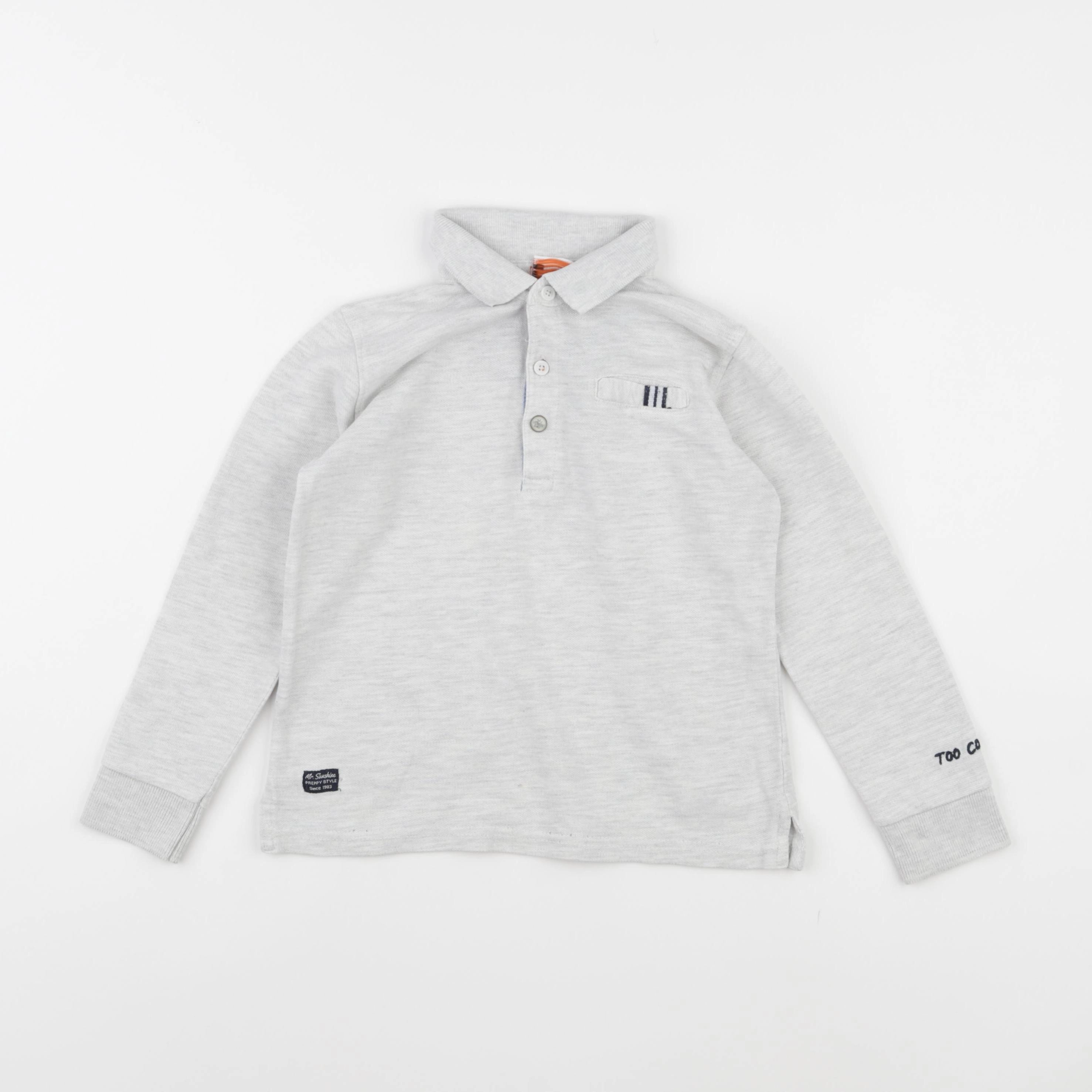 Tape à l'oeil - polo gris - 5 ans