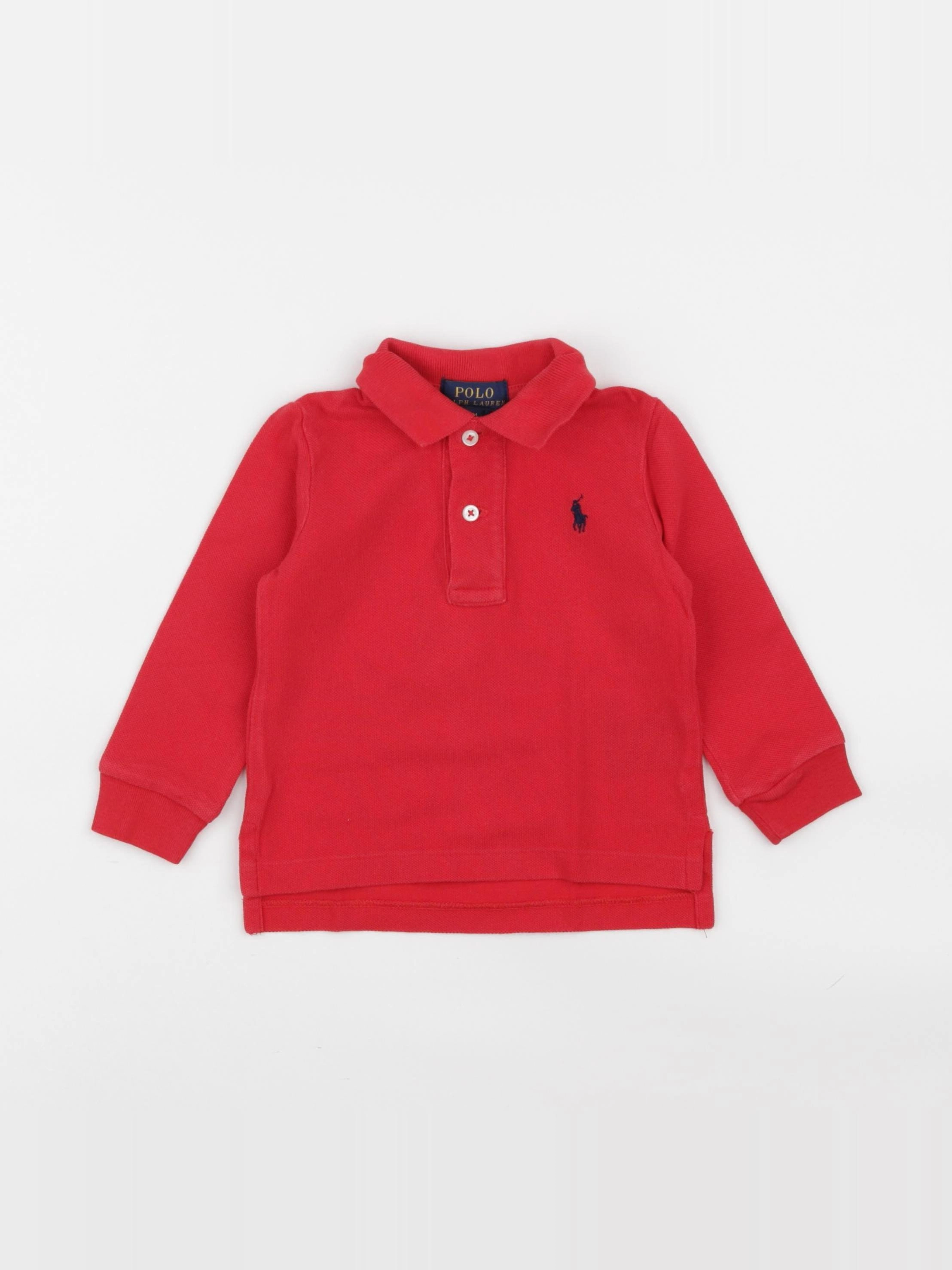 Ralph Lauren - polo rouge - 12 mois
