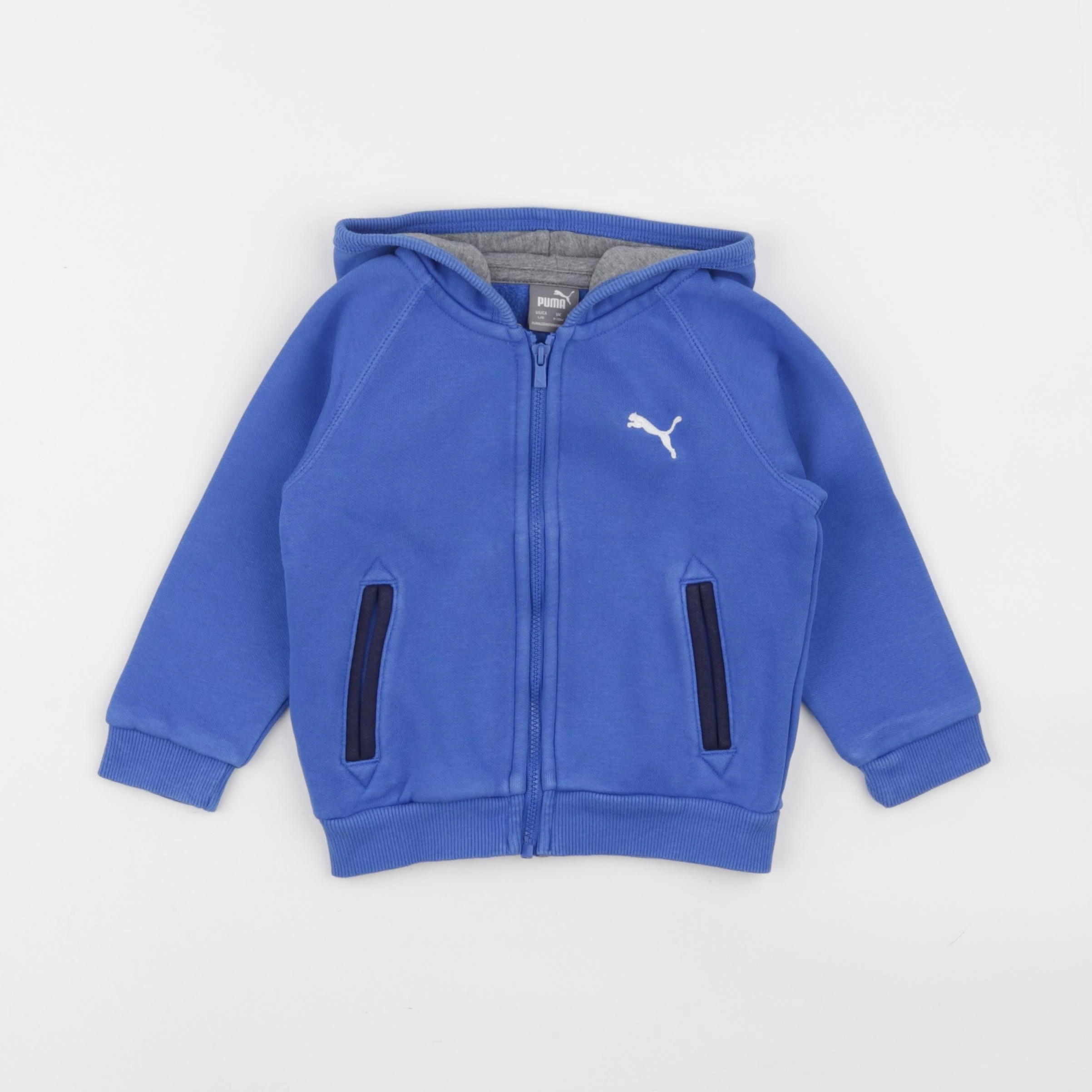 Puma - sweat bleu - 9/12 mois