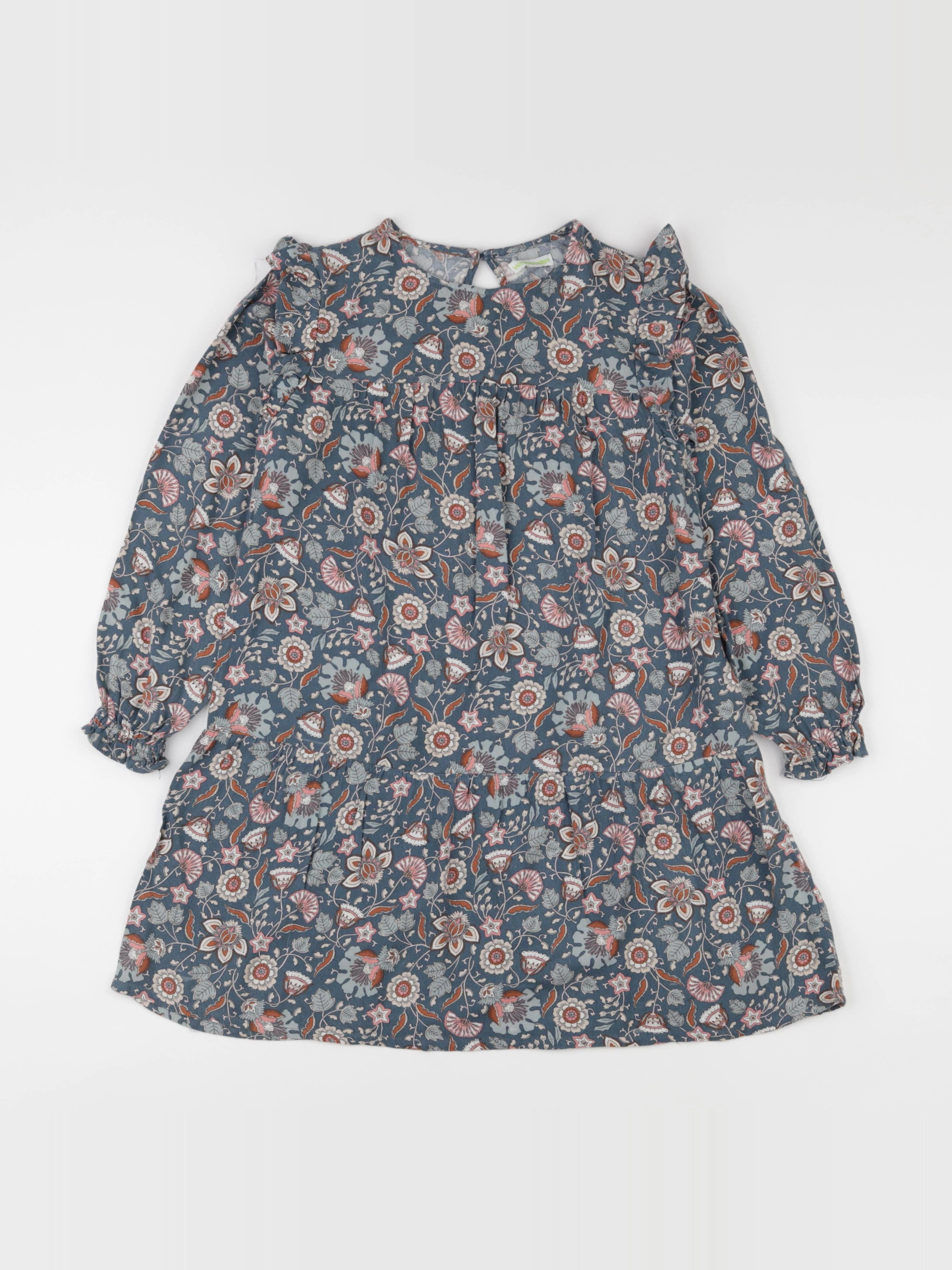 Vertbaudet - robe bleu - 9 ans