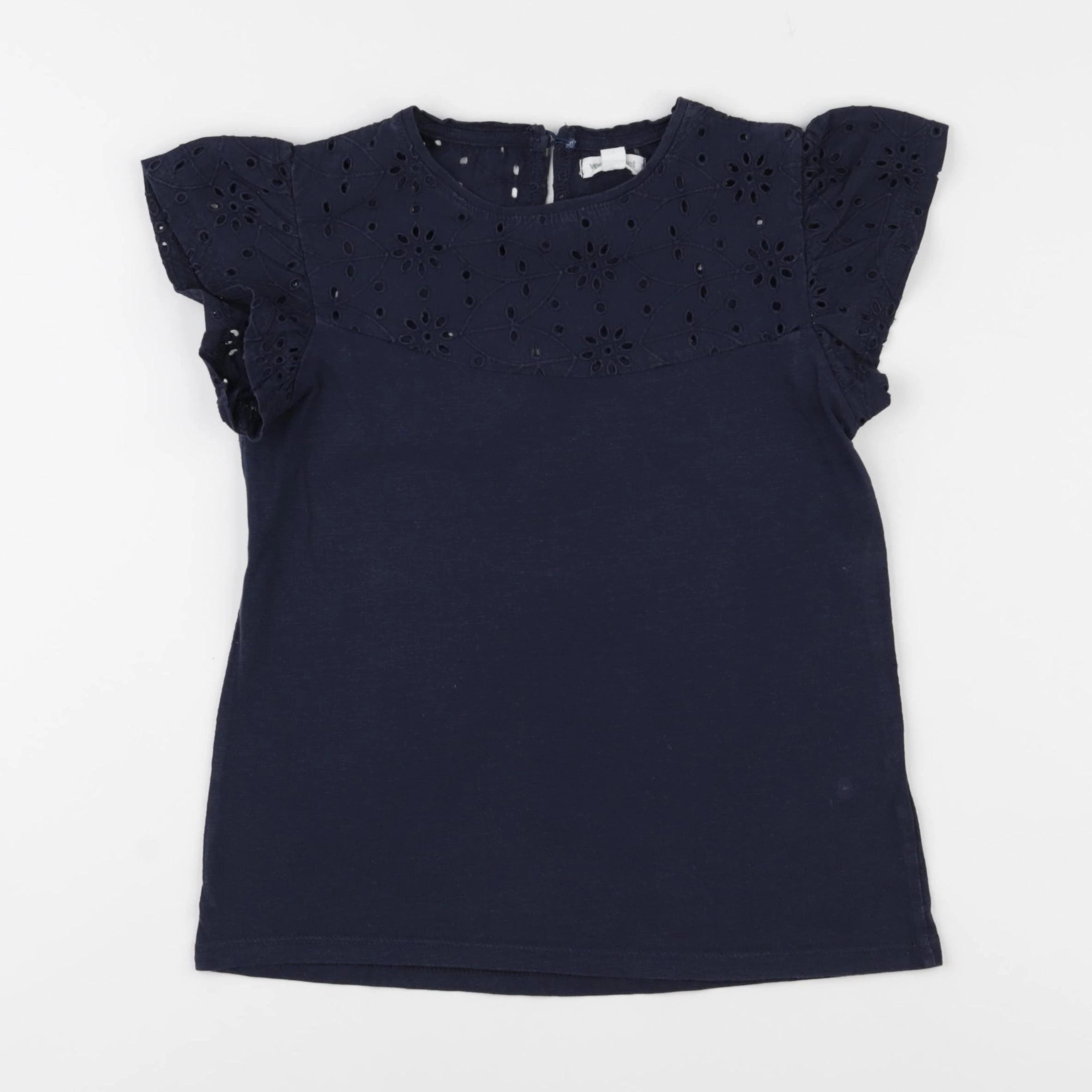 Vertbaudet - tee-shirt bleu - 10 ans