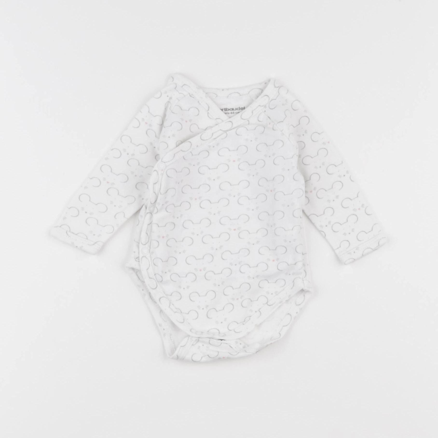 Vertbaudet - body blanc - 3 mois
