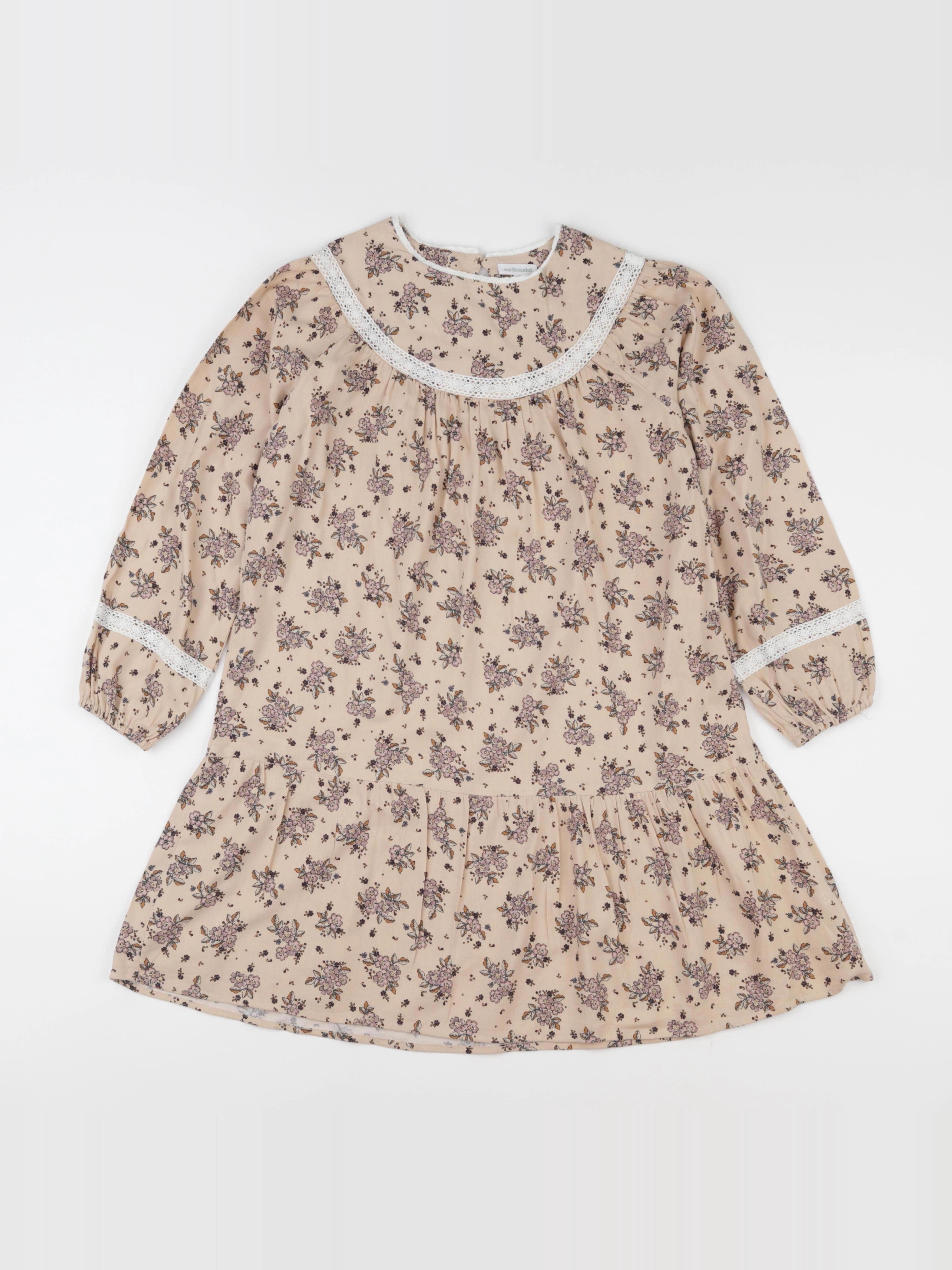 Vertbaudet - robe rose - 10 ans