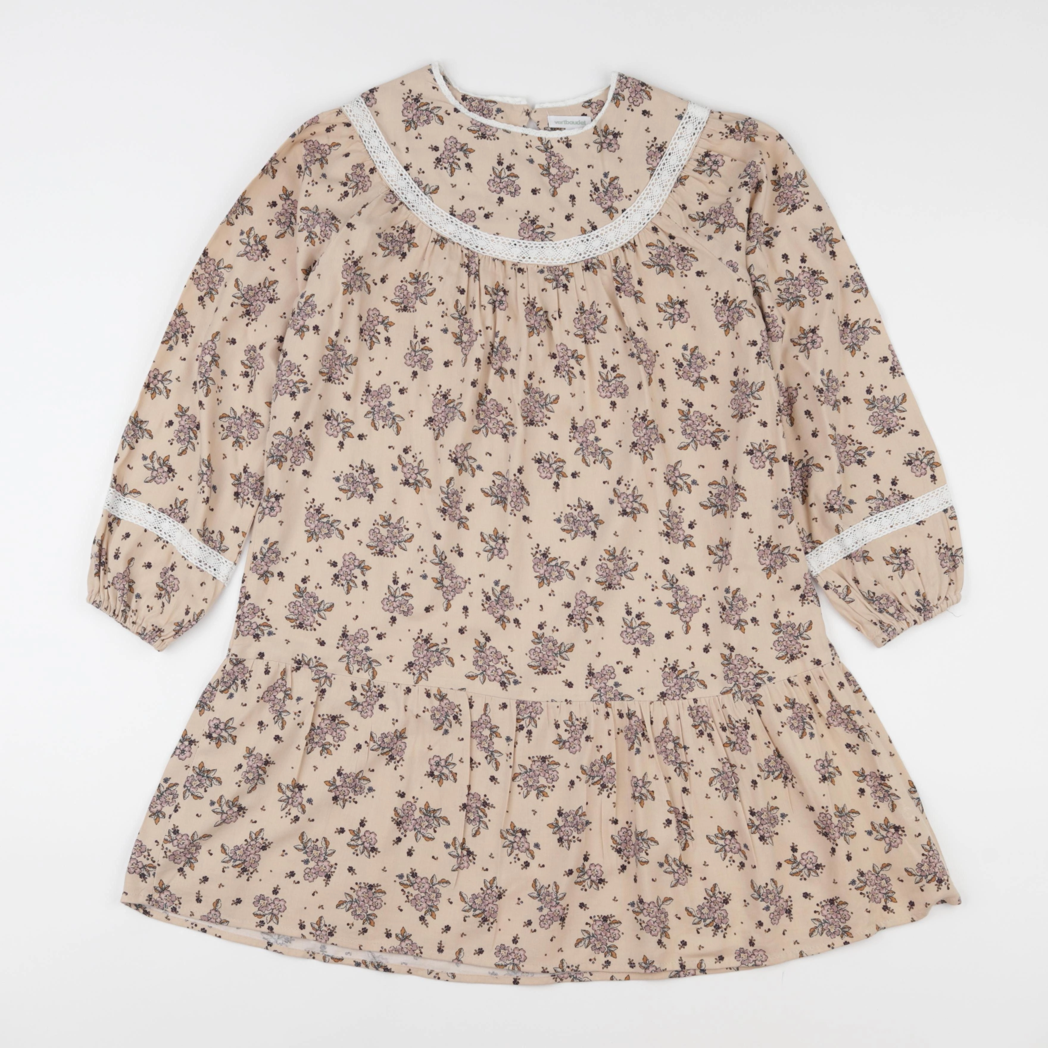 Vertbaudet - robe rose - 10 ans