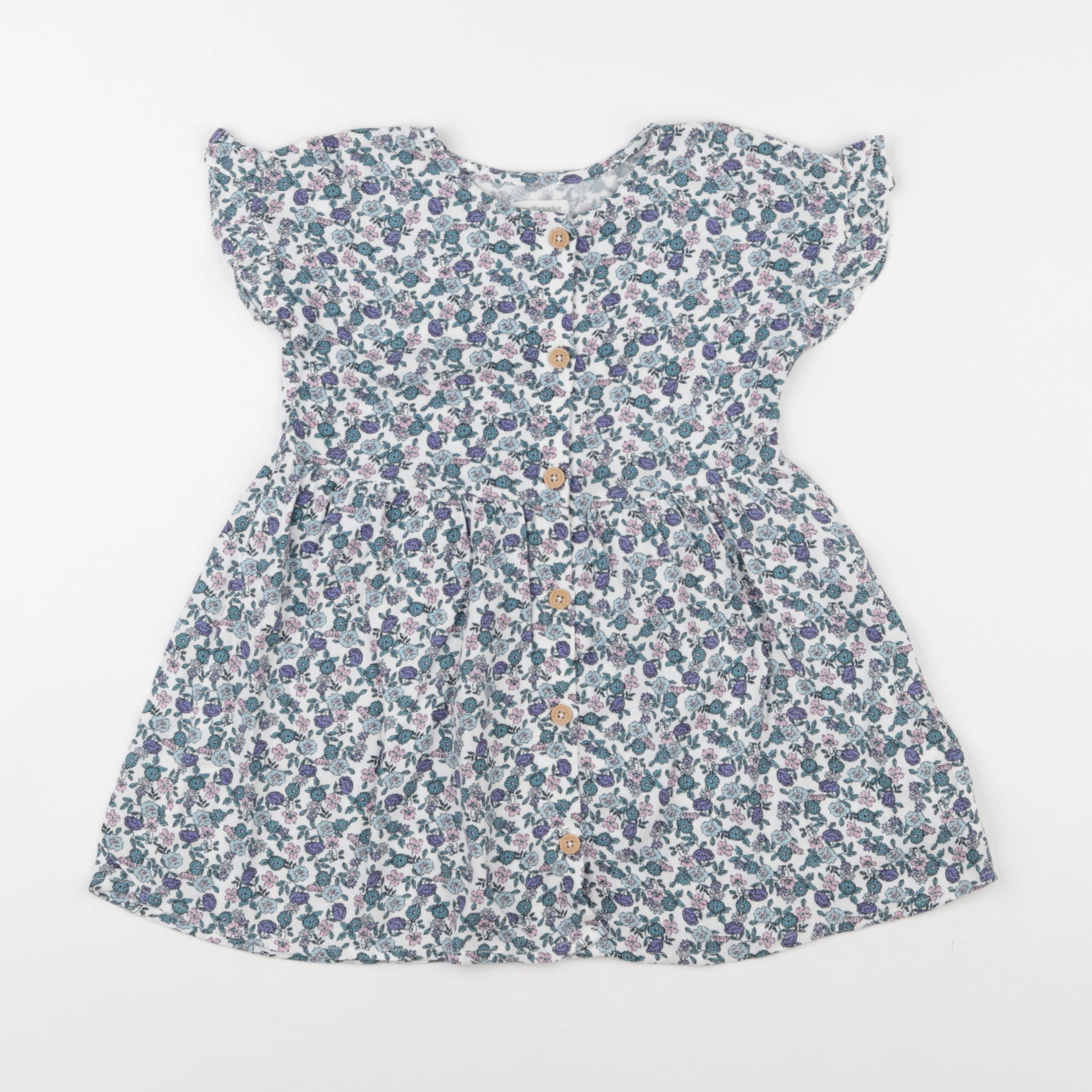 Vertbaudet - robe bleu - 3 ans