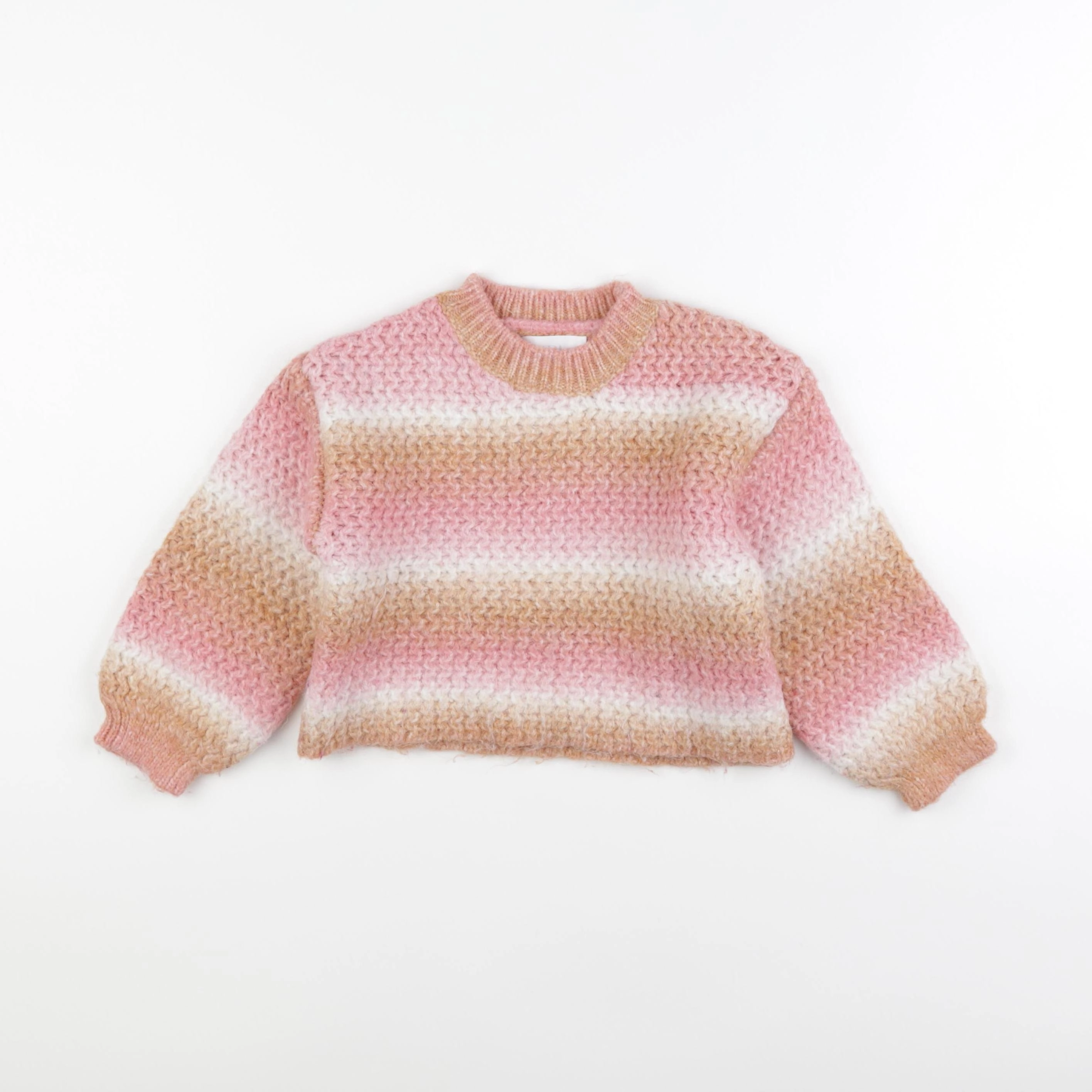 Zara - pull rose - 6/7 ans