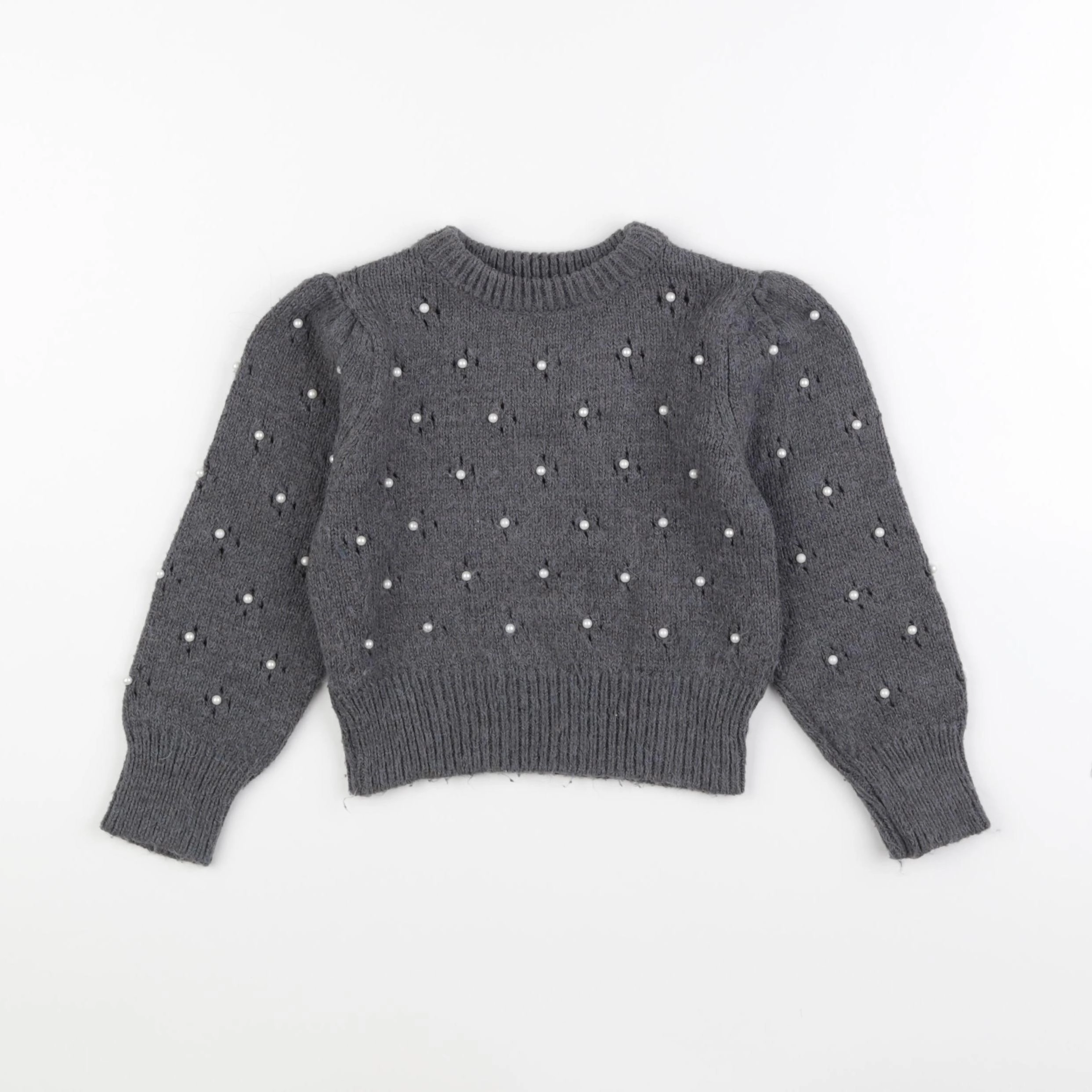 Zara - pull gris - 6 ans
