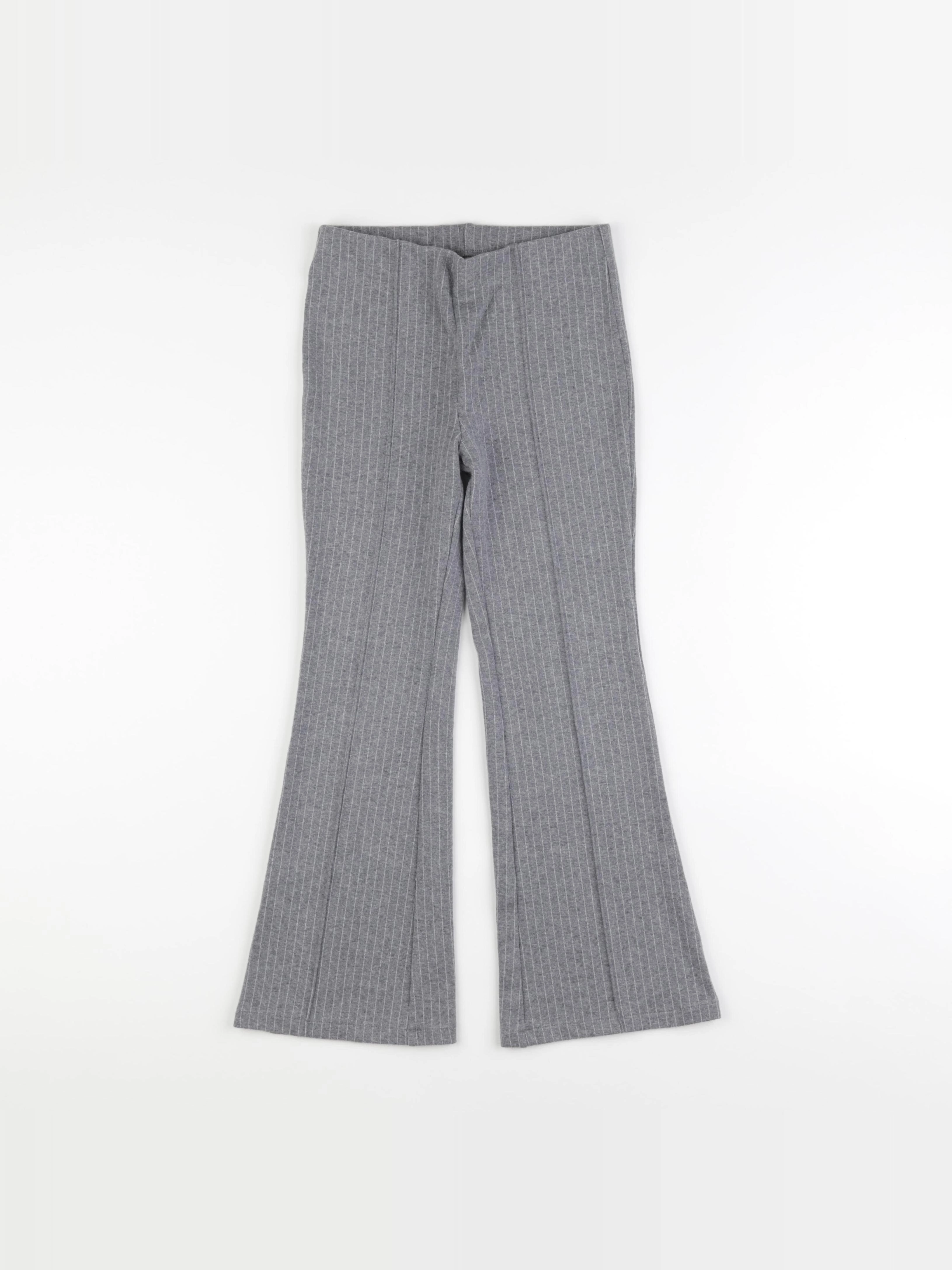 H&M - pantalon gris - 8/9 ans