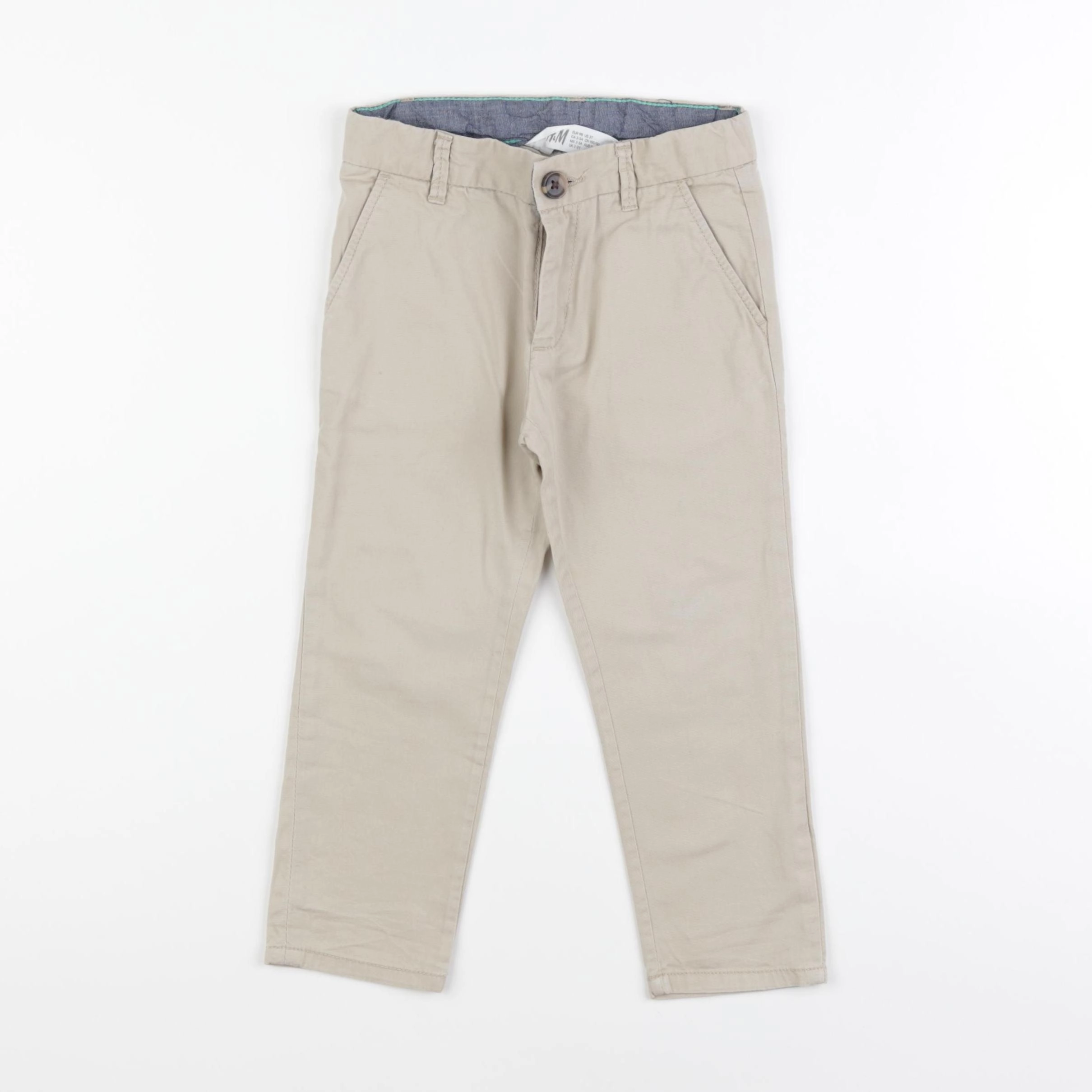H&M - pantalon beige - 2/3 ans