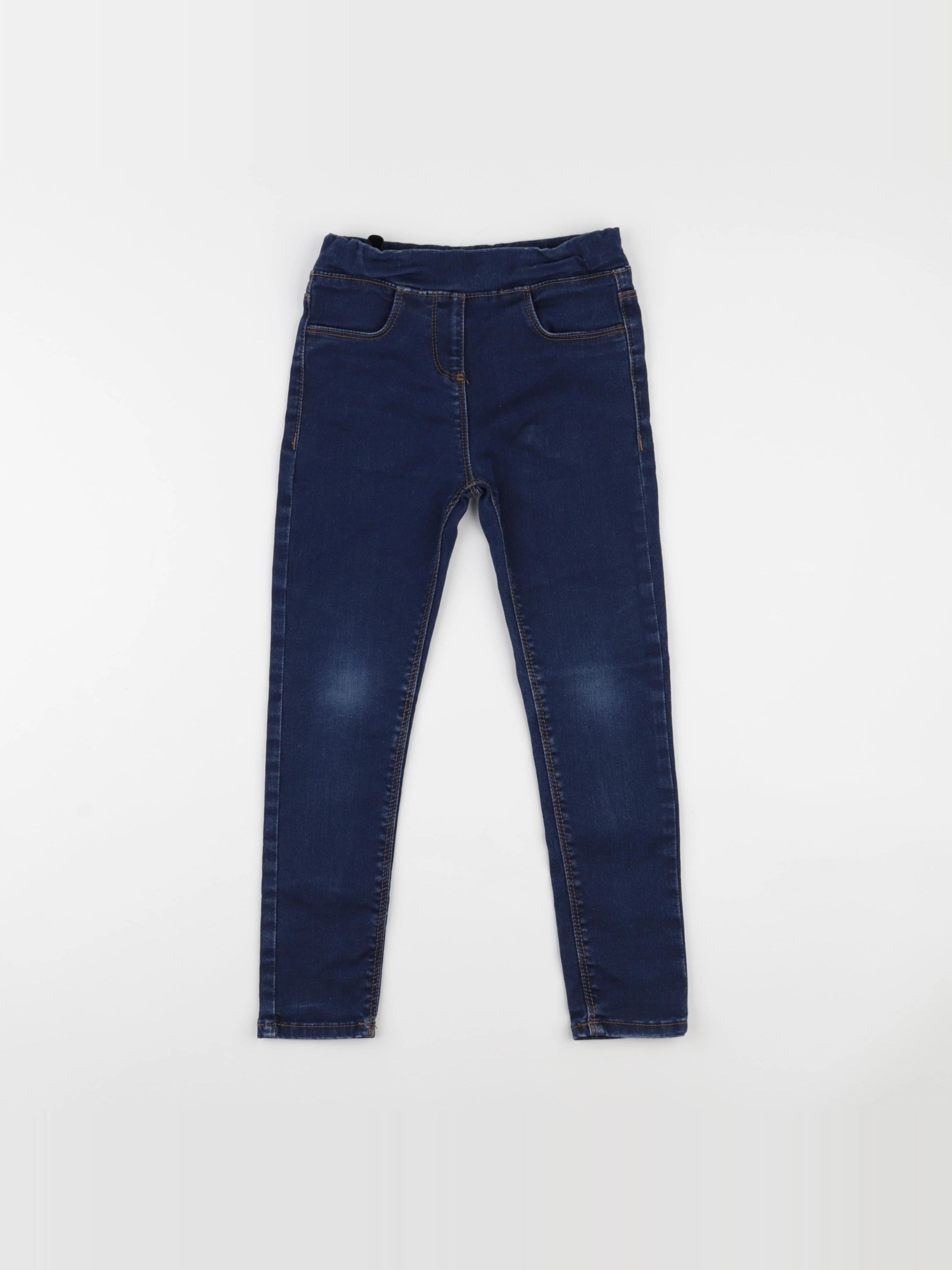 Vertbaudet - jegging bleu - 7 ans