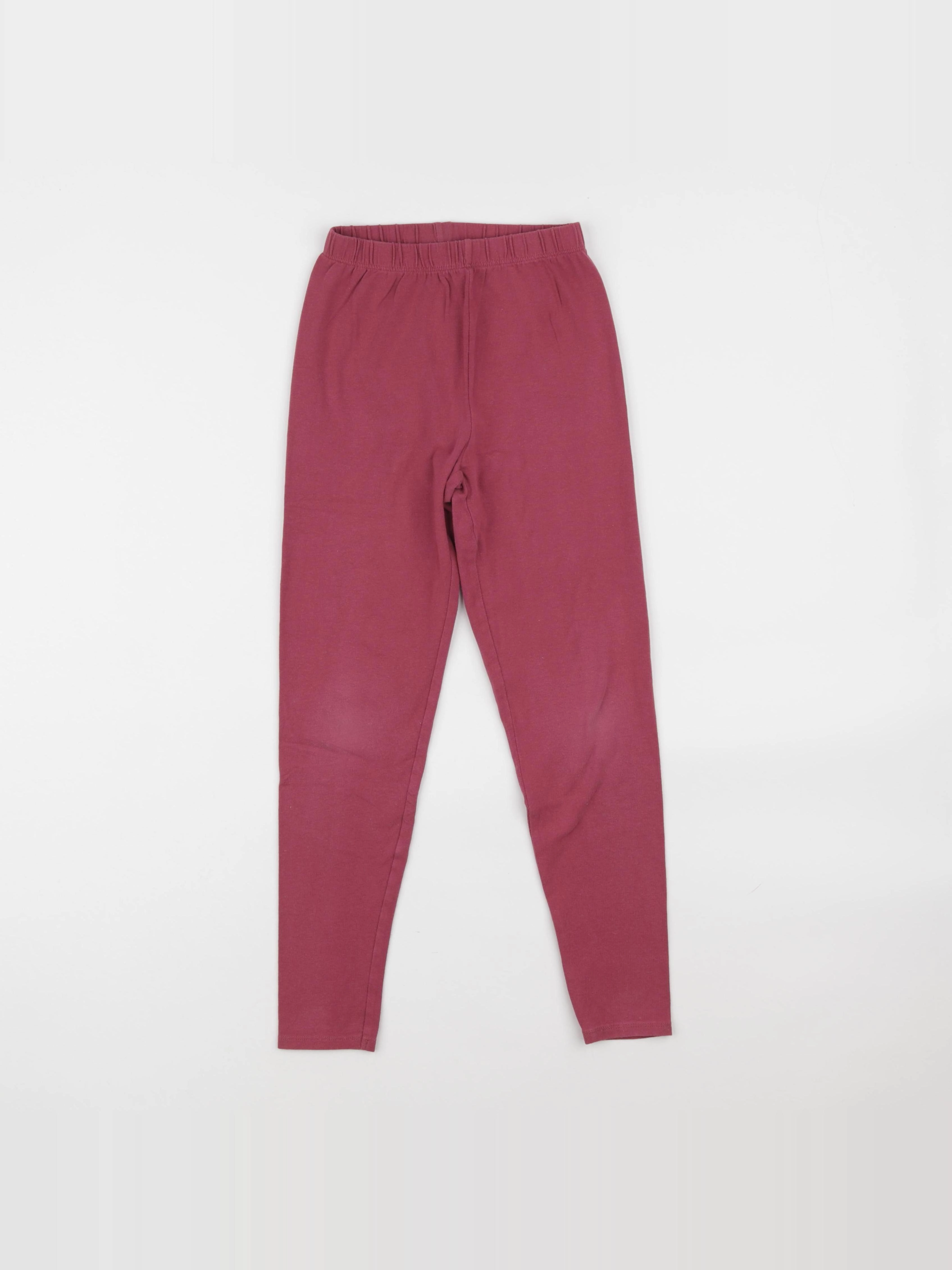 Vertbaudet - legging rouge - 9 ans